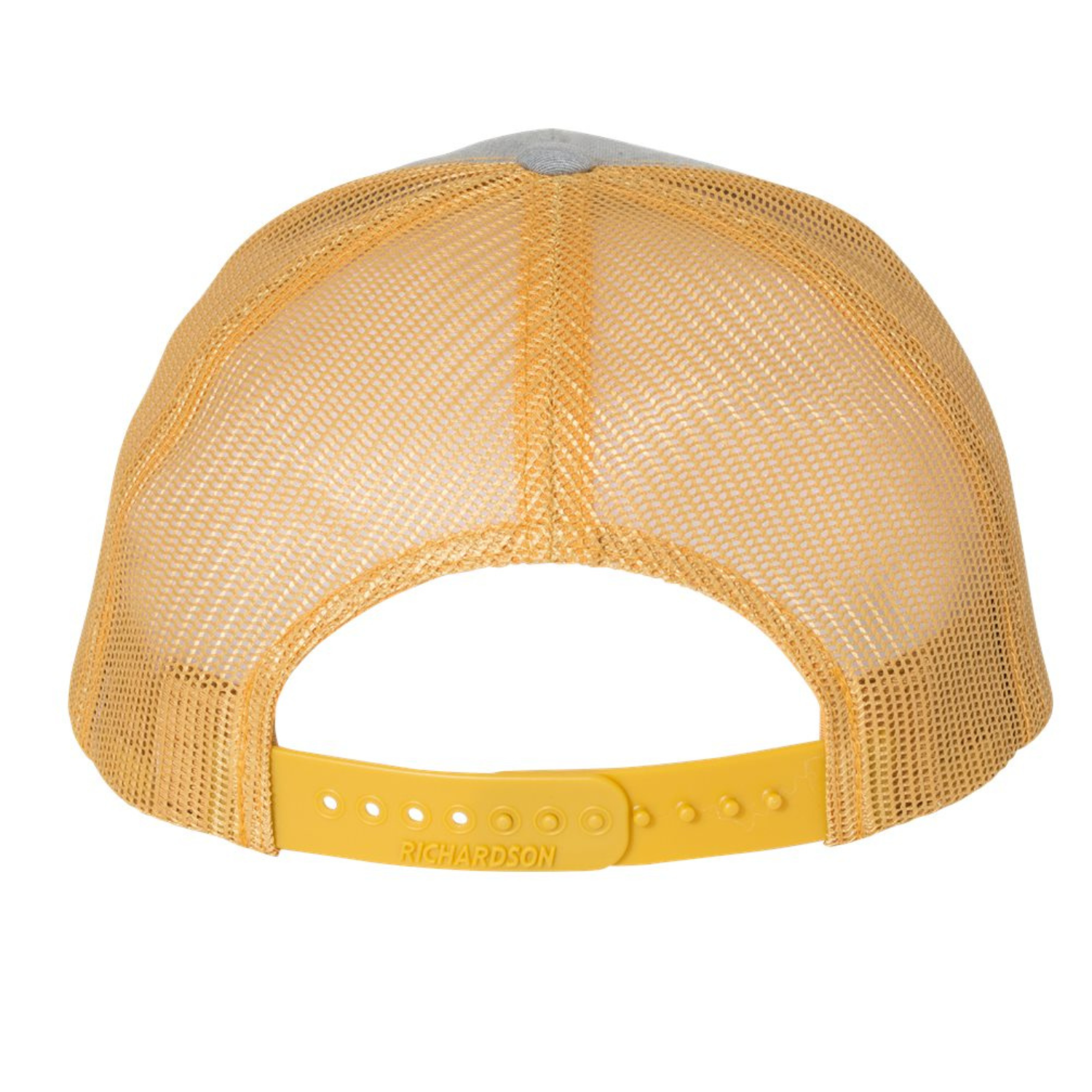 Richardson 112FP | Five Panel Trucker | Heather Grey/ Amber Gold