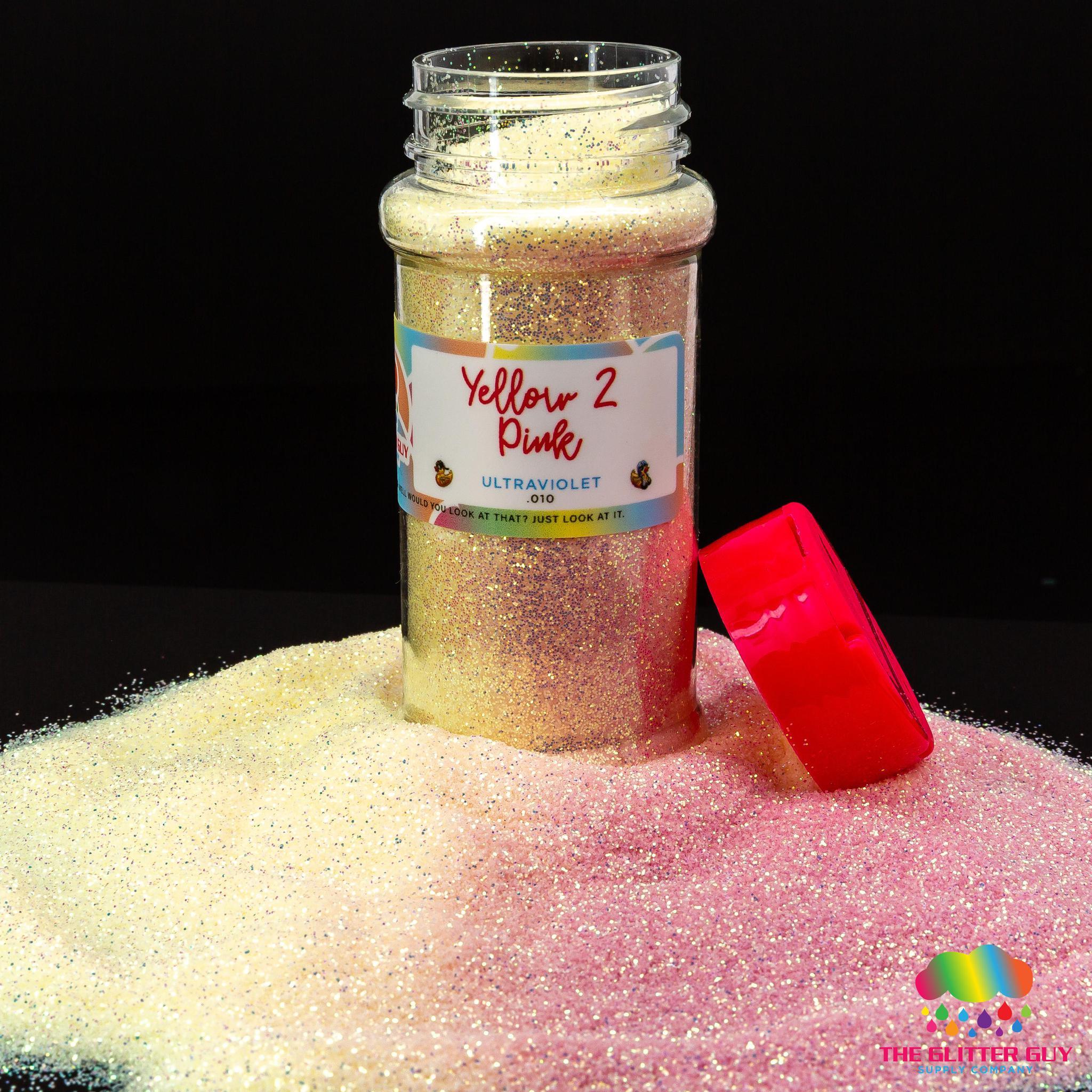 The Glitter Guy | Yellow 2 Pink | Escarcha