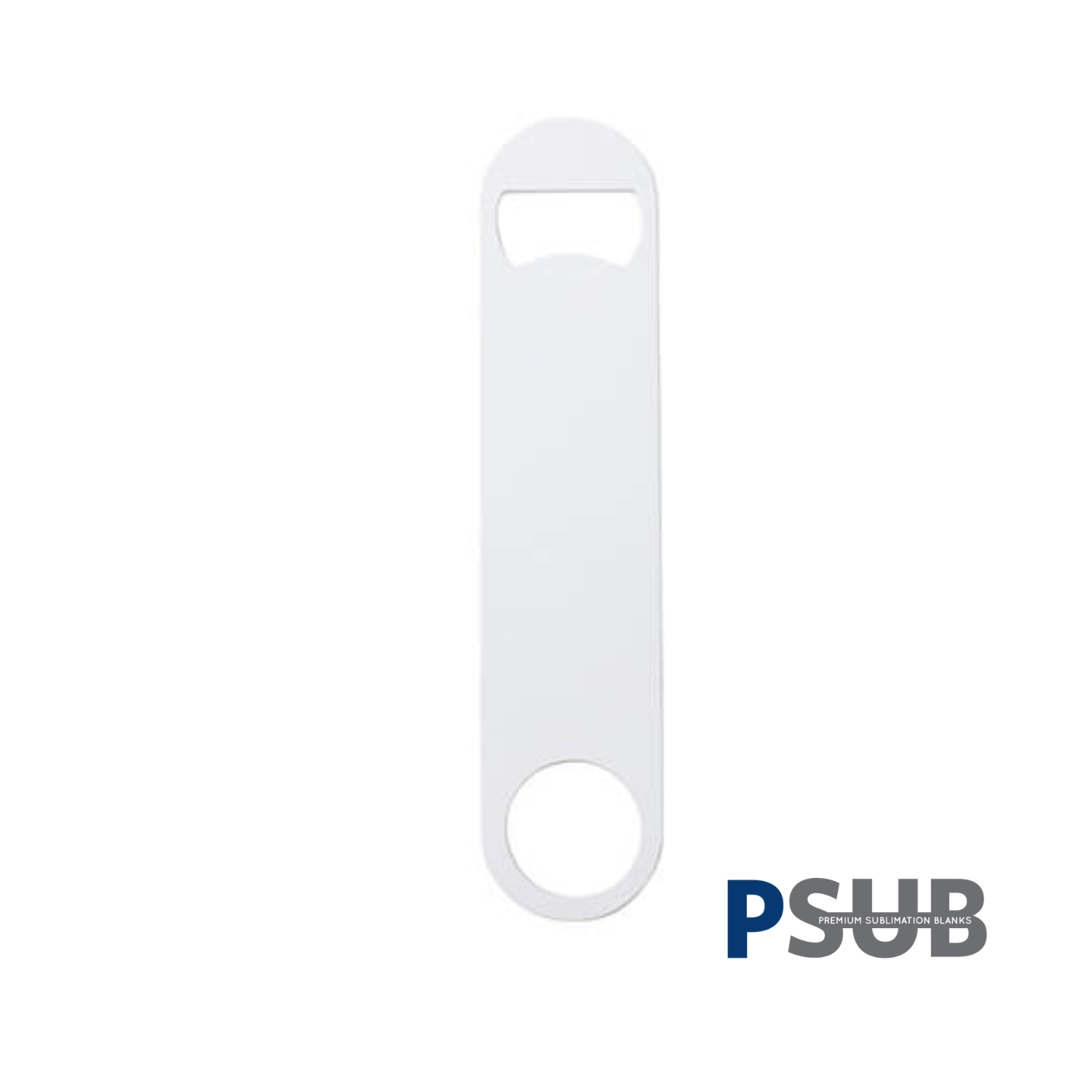 Abre botella | Acero Inoxidable | Blanco