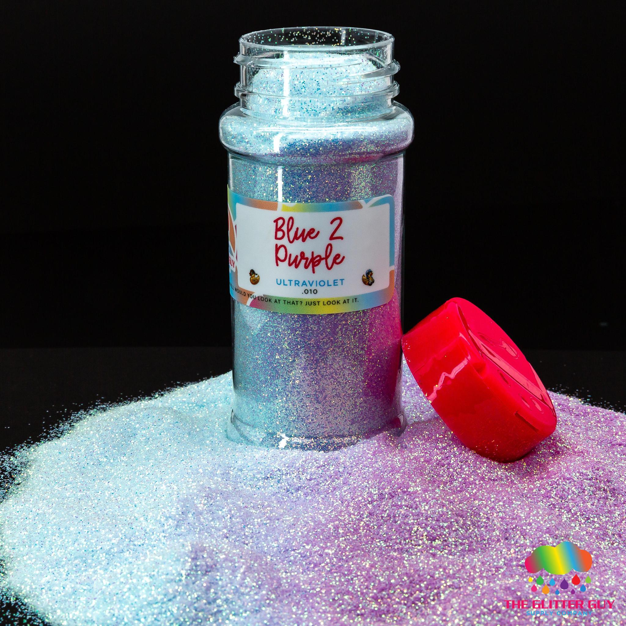 The Glitter Guy | Blue 2 Purple | Escarcha .010 Fina