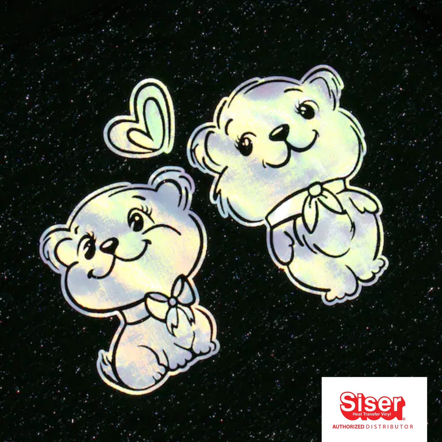 Siser Aurora™ Vinil Textil Térmico | Silver