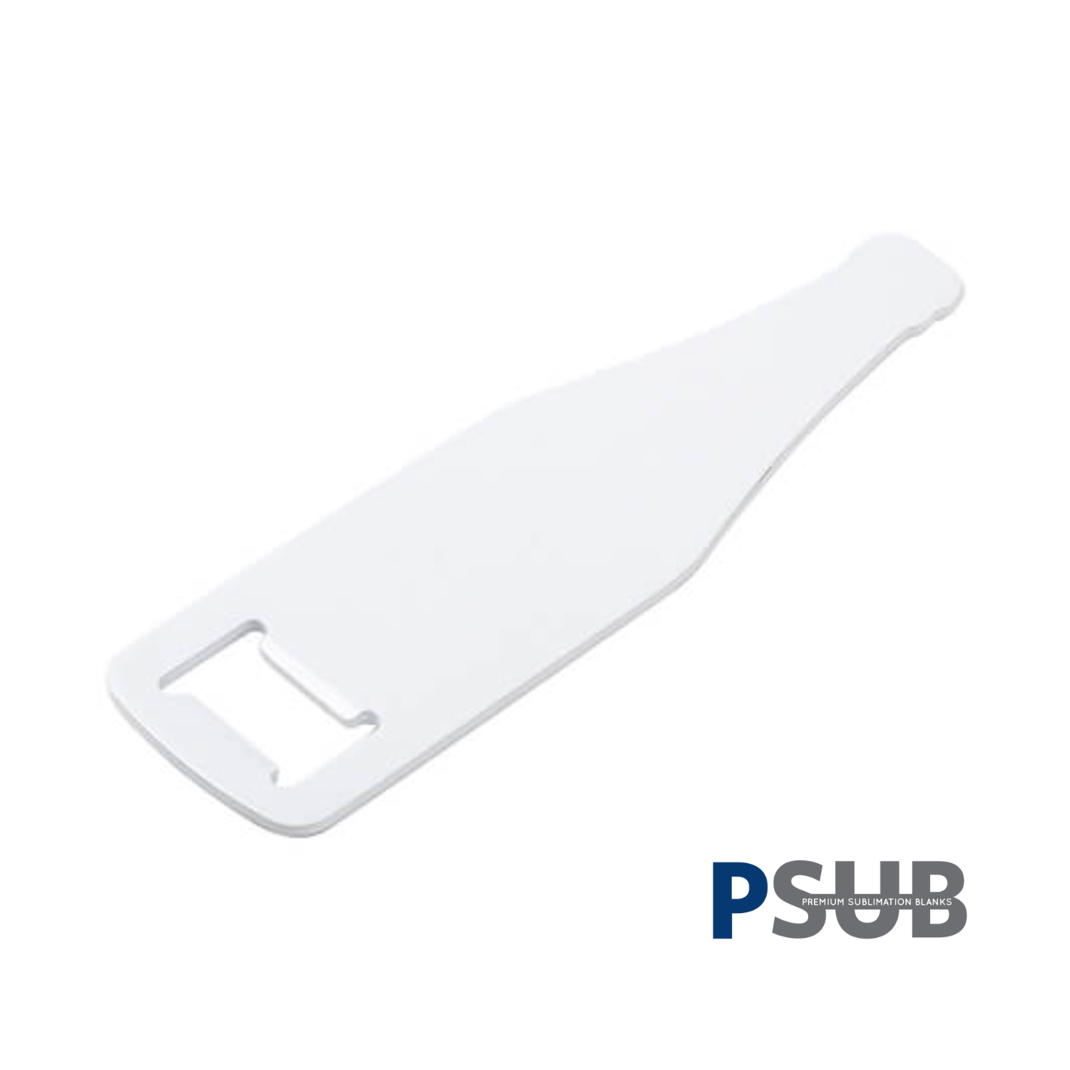 Abre botella | Acero Inoxidable | Forma de Botella | Blanco