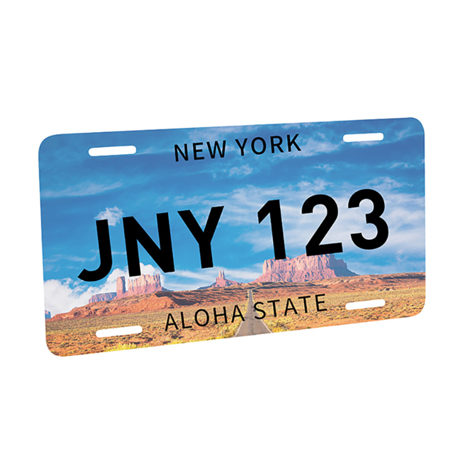 Placa de Carro Americana | Aluminio | 30.5 x 15cm