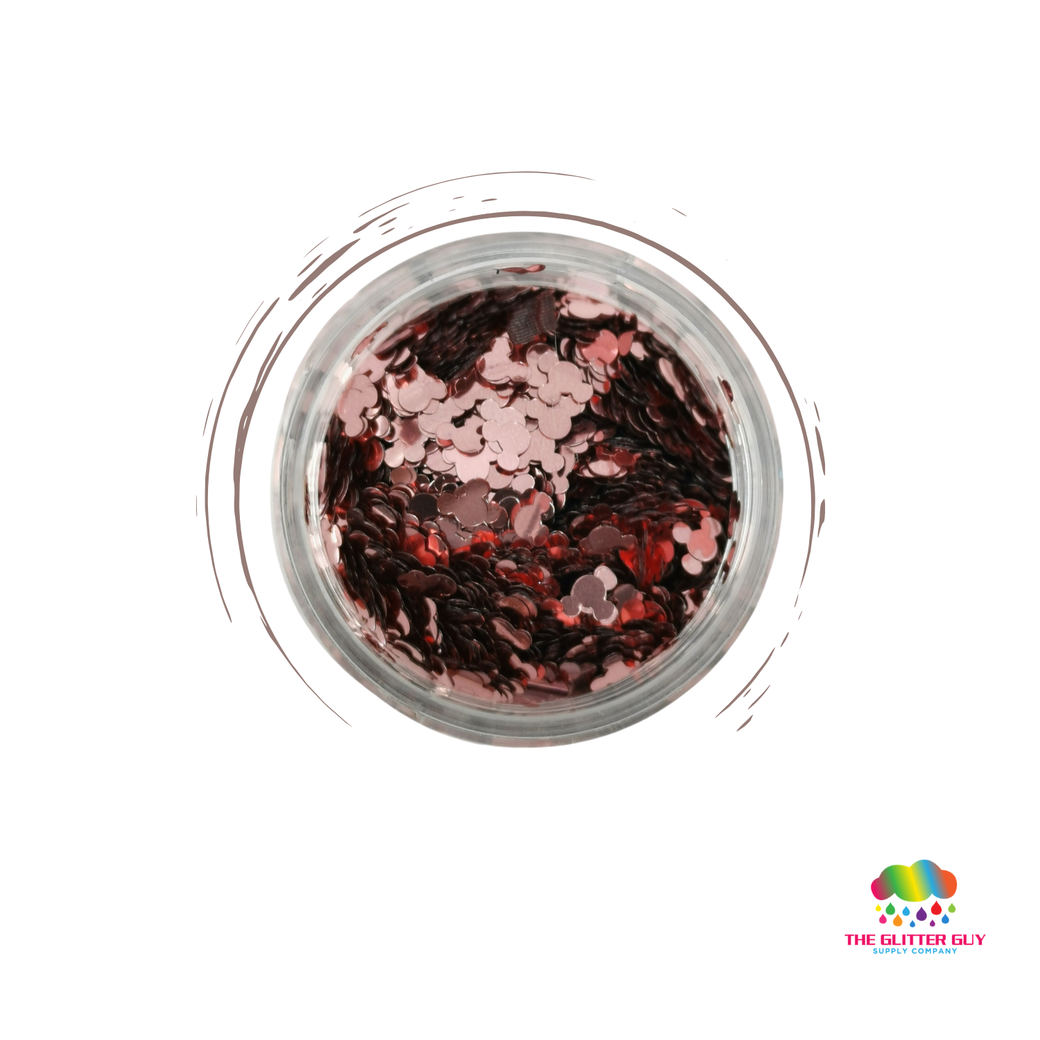 The Glitter Guy | Rose Gold Mice | Escarcha - Promo Viniles Panamá