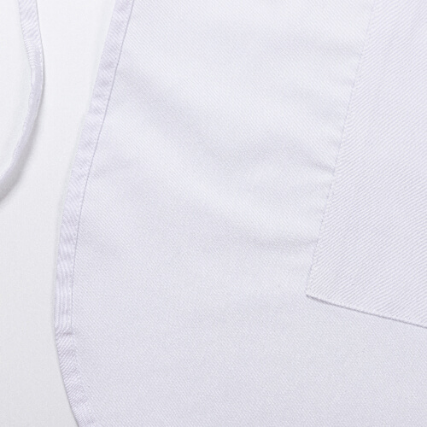 Delantal Adulto | Blanco | Con Bolsillo | 75 x 60 cm