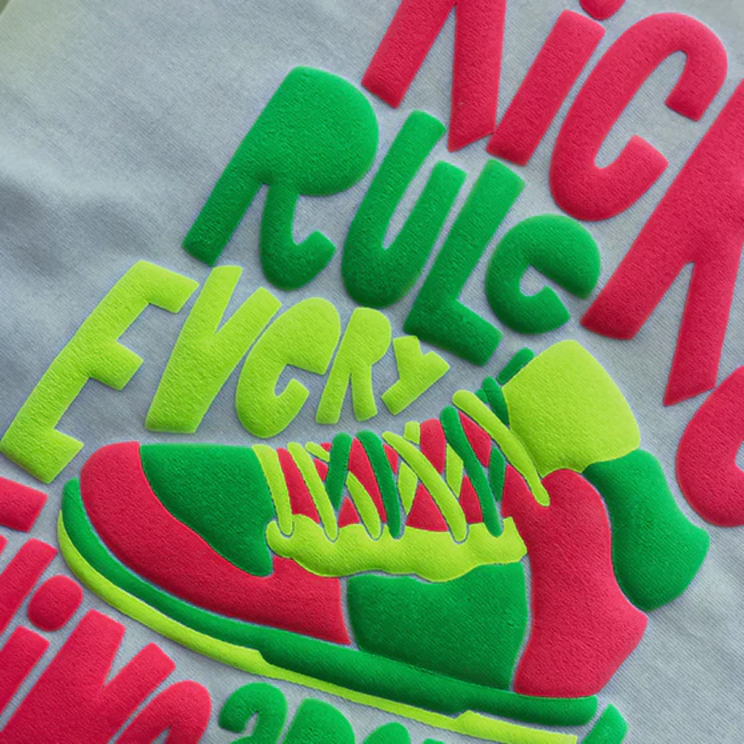 Siser Easy™ Puff Vinil Textil Térmico | Neon Yellow | Amarillo Neon | Ancho 12"