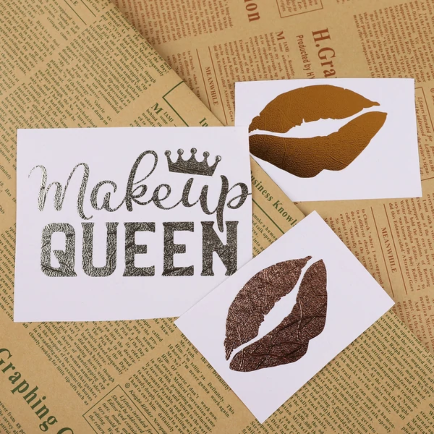 Vinil Adhesivo | Permanente | Texture Brown | Ancho 12"