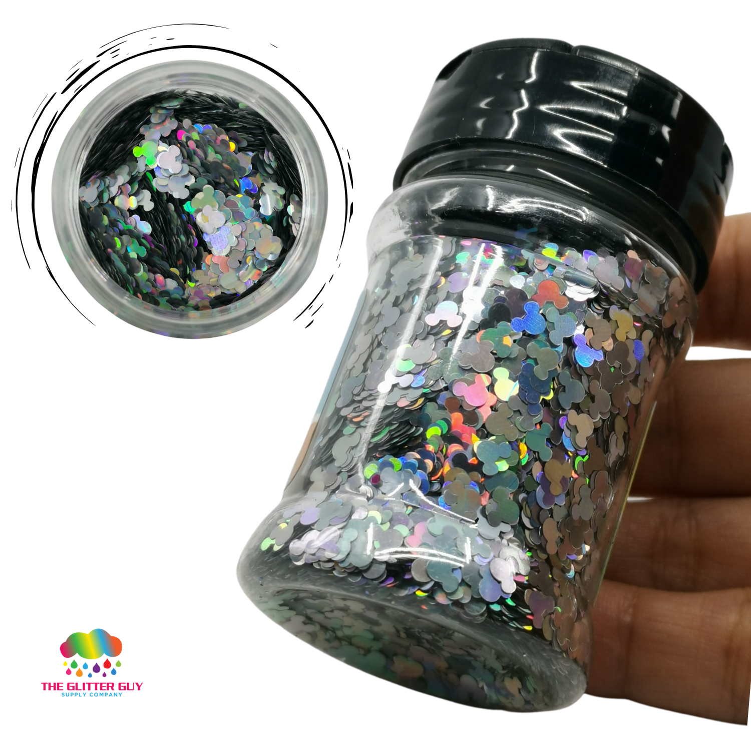 The Glitter Guy | Holo Mice | Escarcha - Promo Viniles Panamá