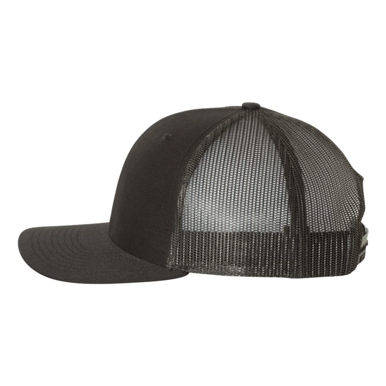 Richardson 112 | Adjustable Snapback Trucker Cap | Black