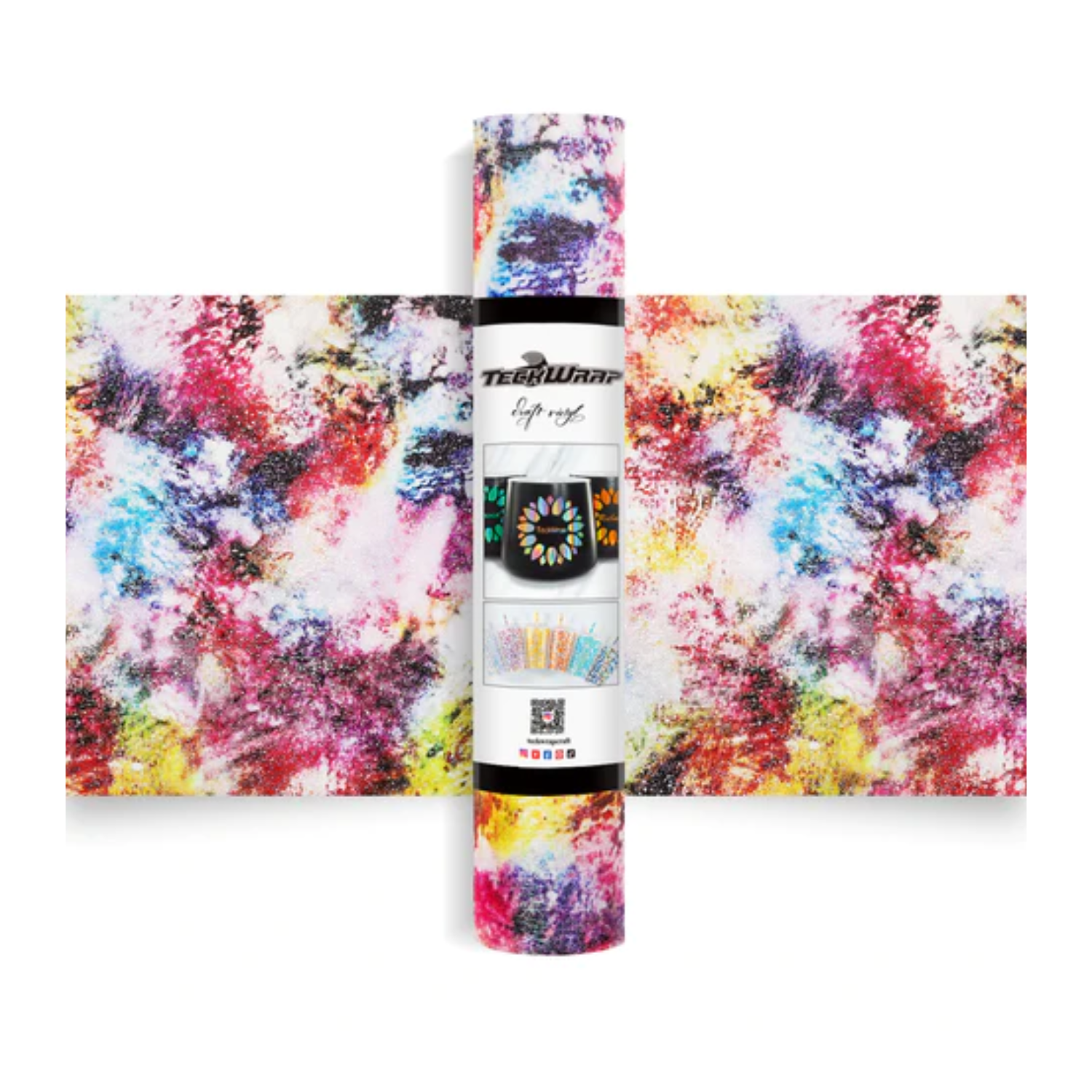 Vinil Adhesivo | Permanente | Dye Nebula | Ancho 12"