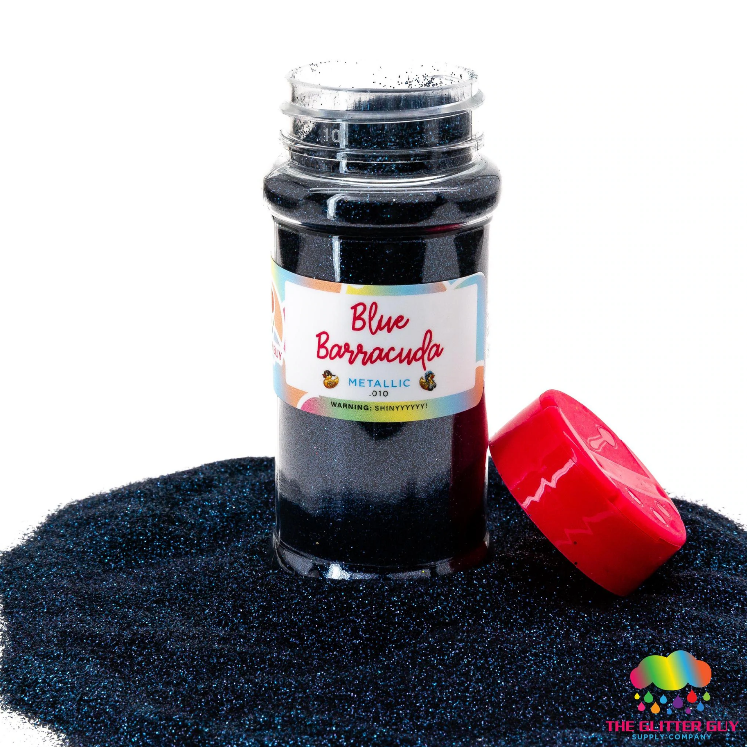 The Glitter Guy | Blue Barracuda | Escarcha .010 Fina