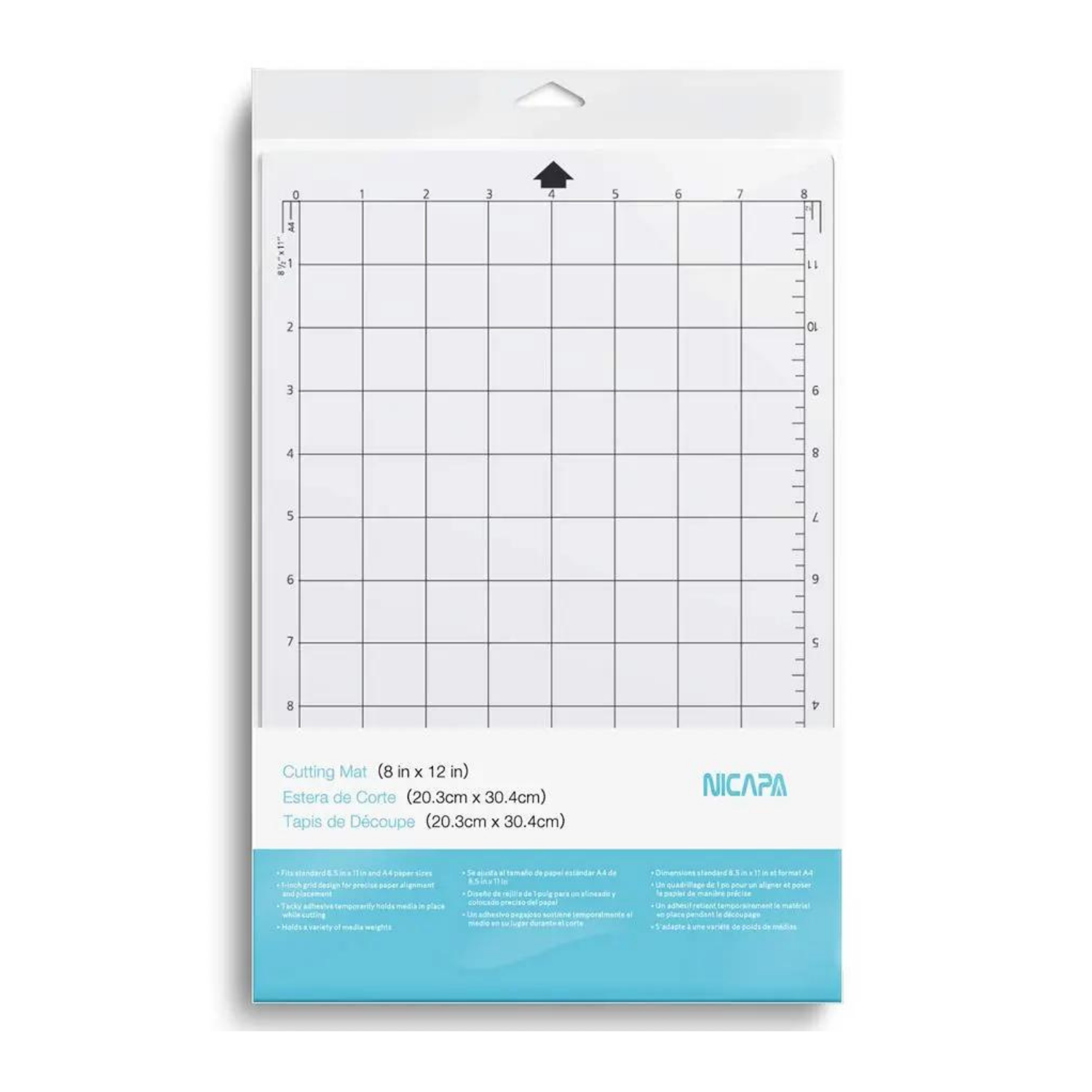 Mat de Corte | Nicapa para Cameo | Portrait | 8"x12"