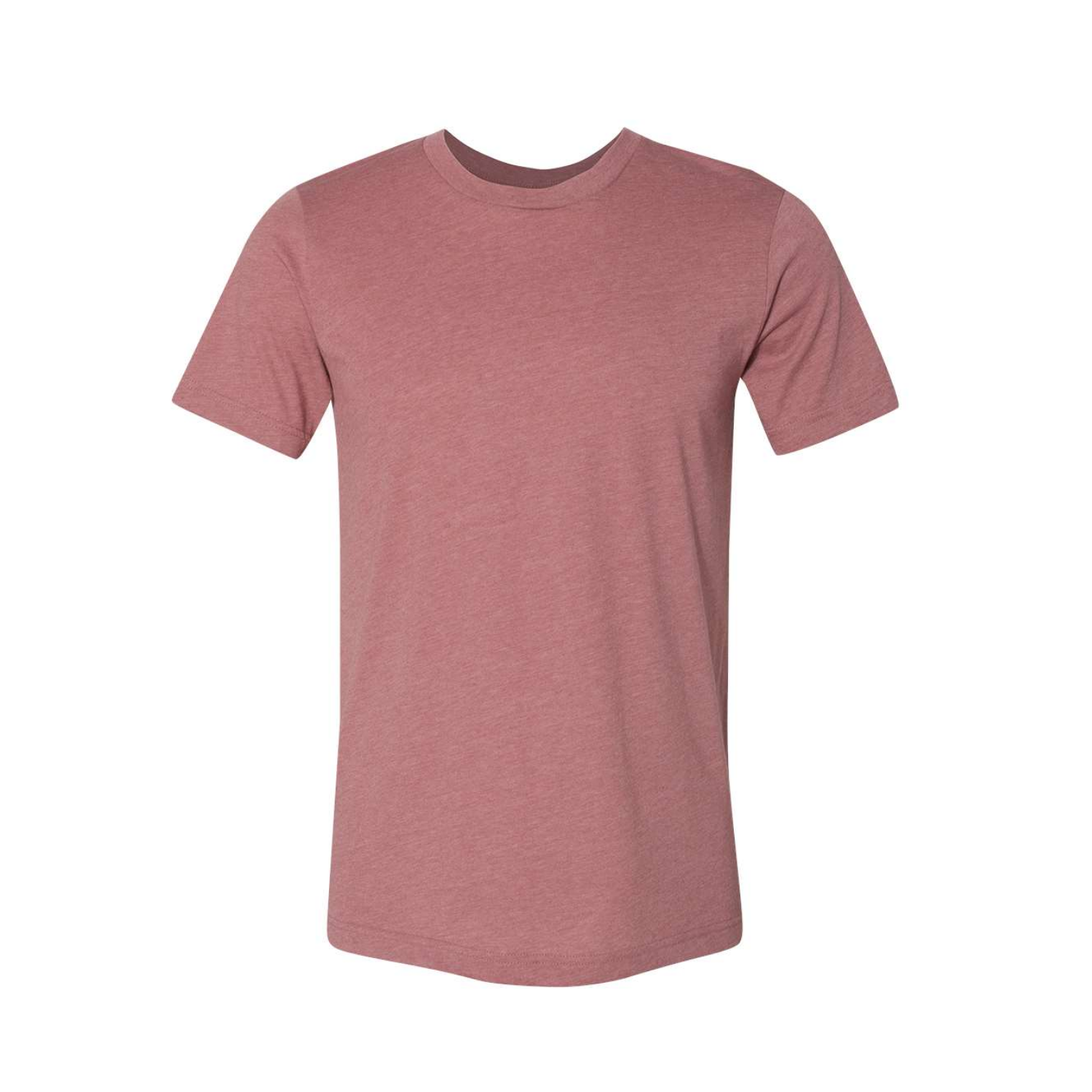 malive Bella Canvas 3001CVC | Heather Mauve | UNISEX