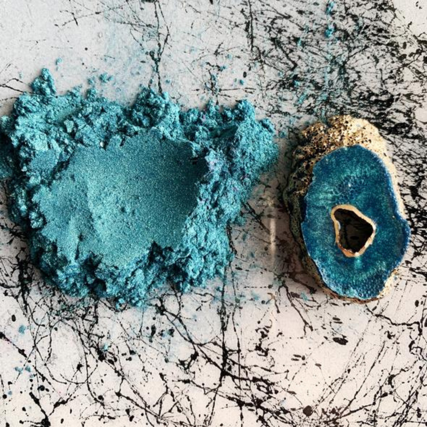 Polvo de Mica | Stardust Blue Green