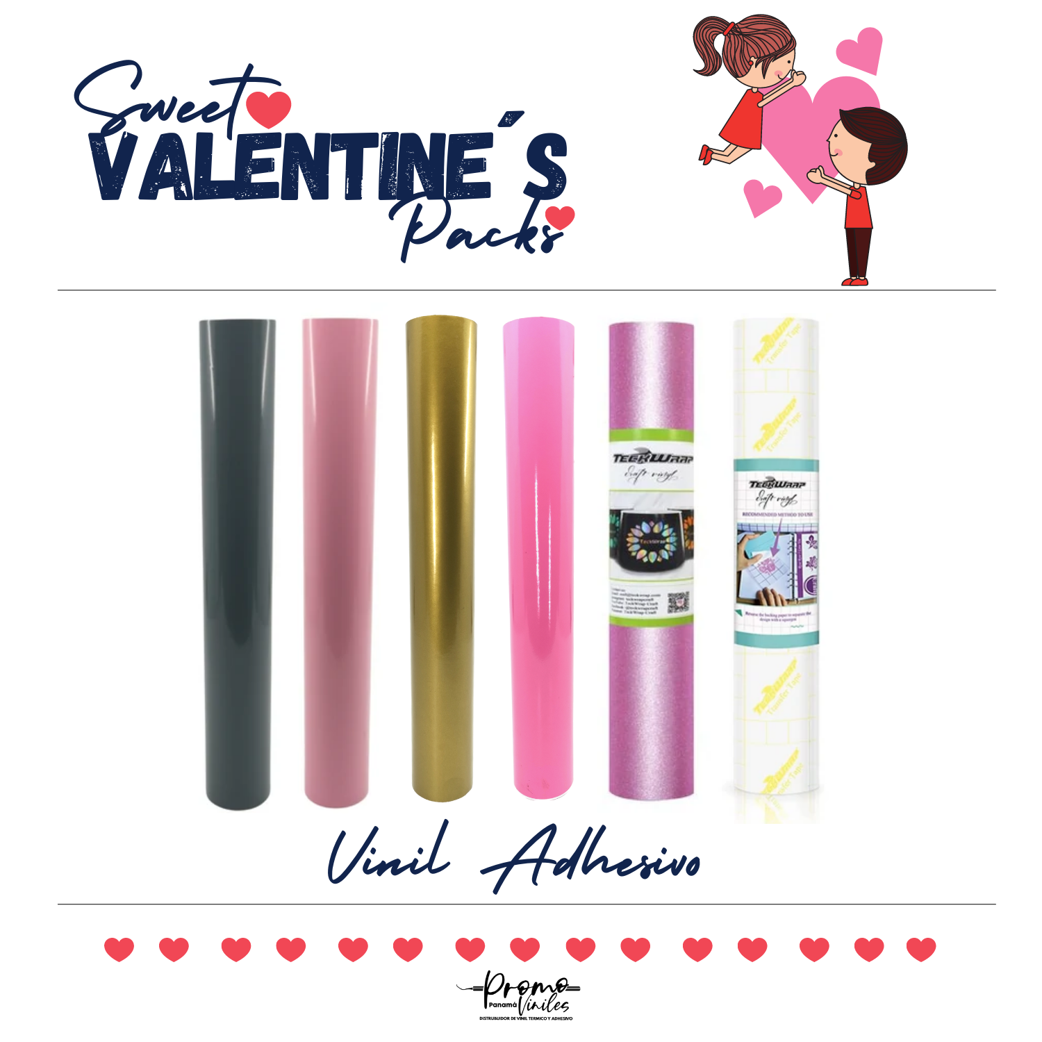 Sweet Valentine´s ❤ | Six | Adhesivo