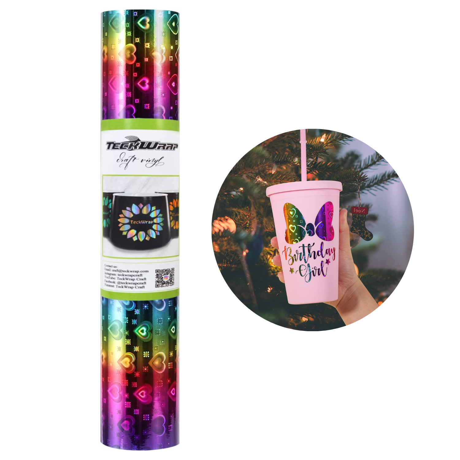 Vinil Adhesivo | Permanente | Heart | Ancho 12"