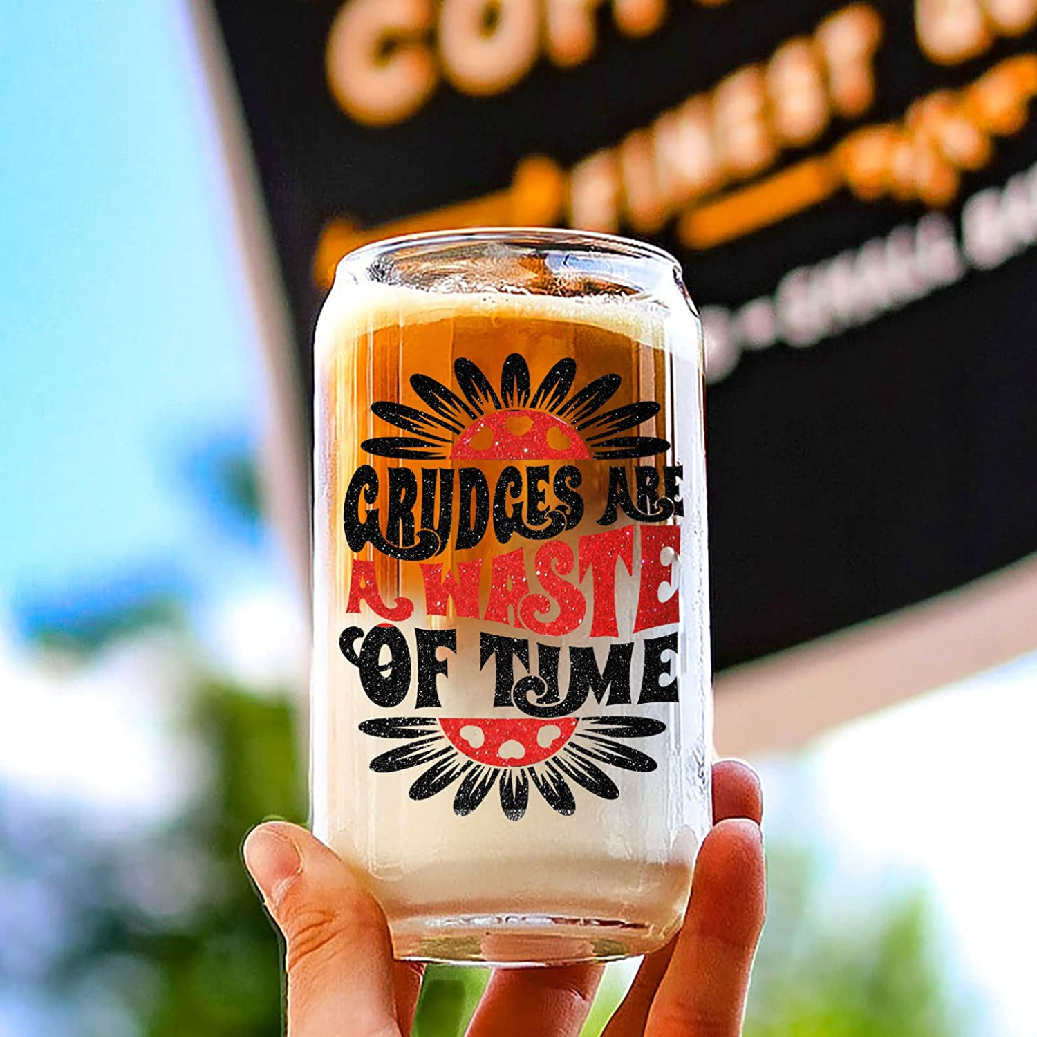 Vinil Adhesivo | Permanente | Galaxy Glitter Black | Ancho 12"