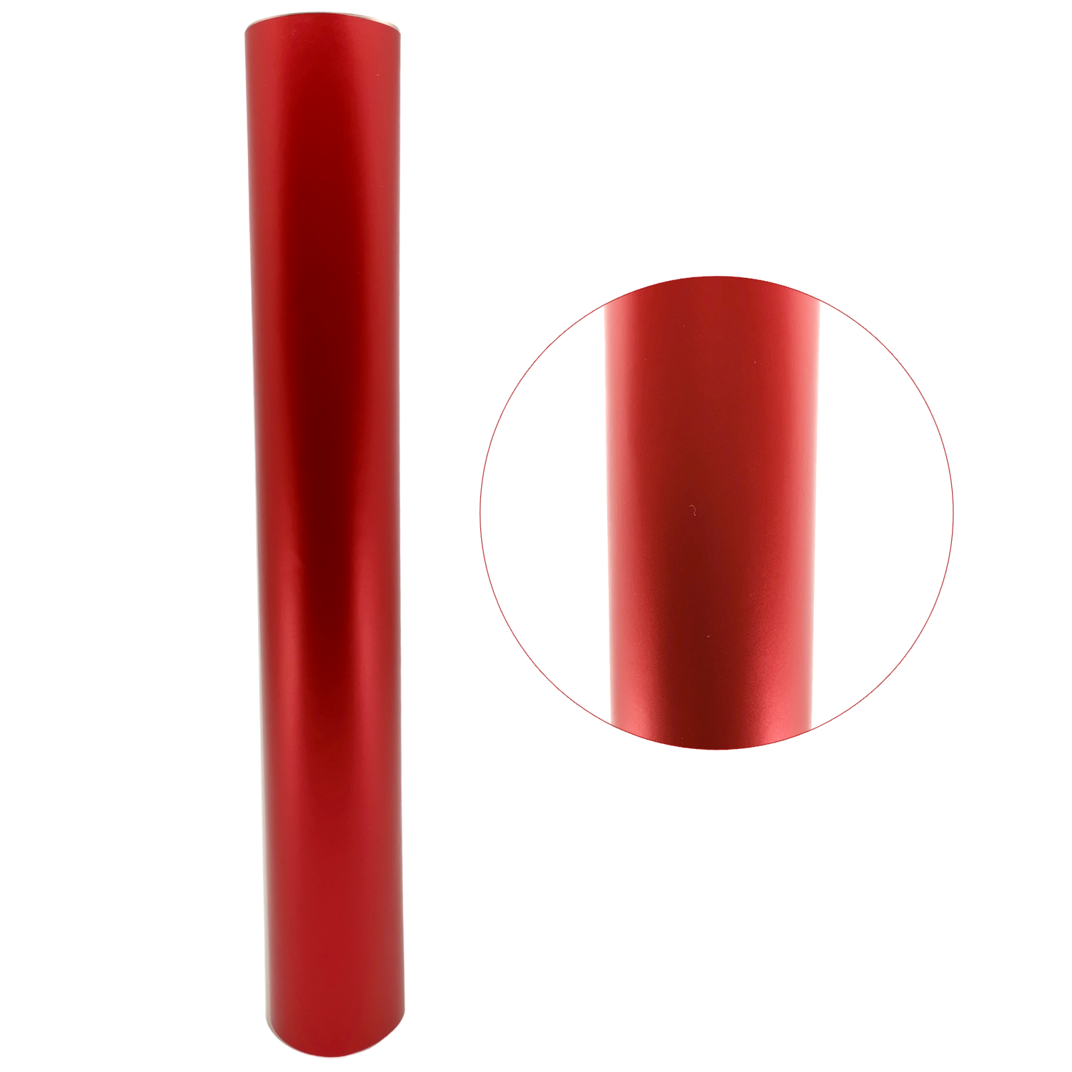 Vinil Adhesivo | Satin Red | 12"x12" - Promo Viniles Panamá