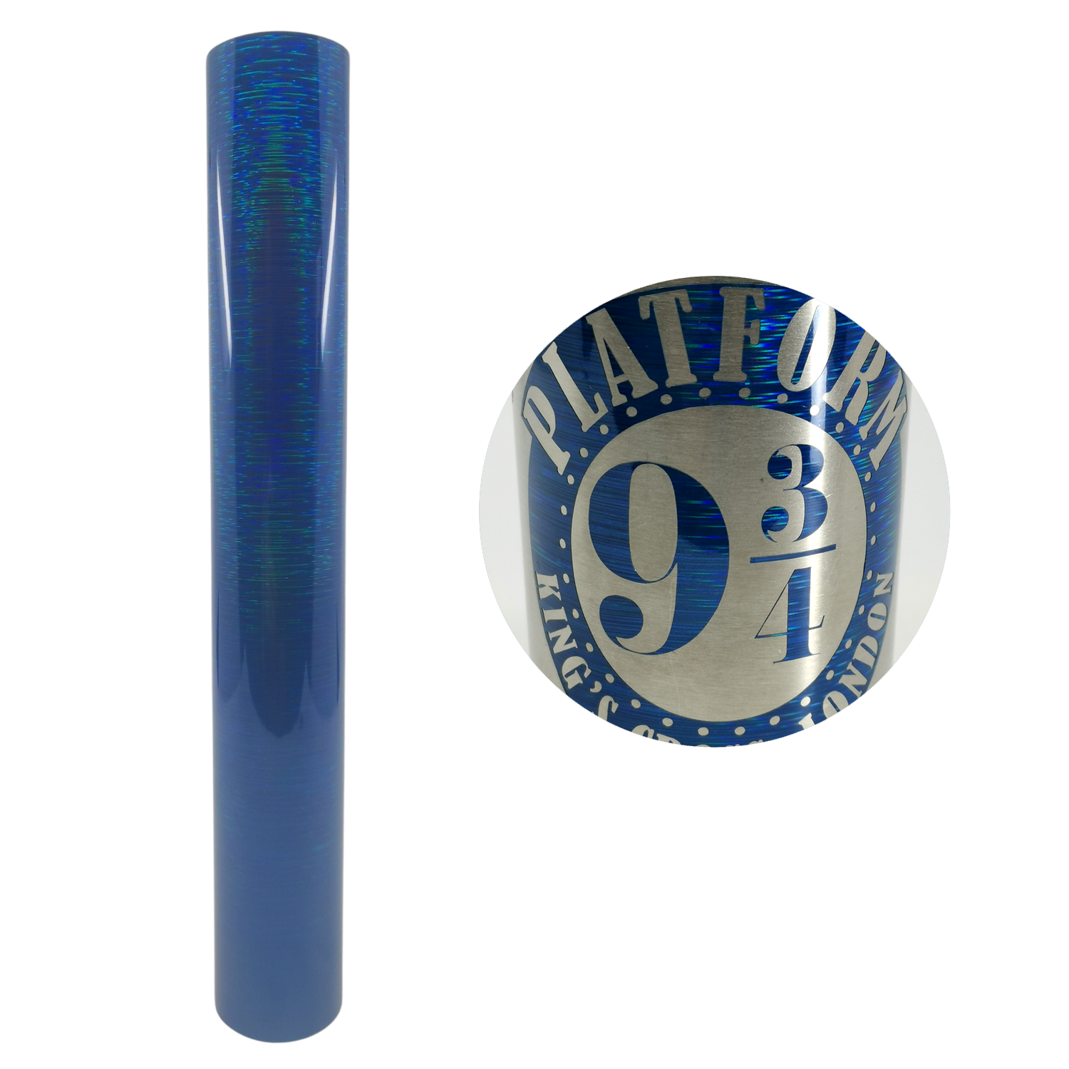 Vinil Adhesivo | Permanente | Starlight Blue | Ancho 12"