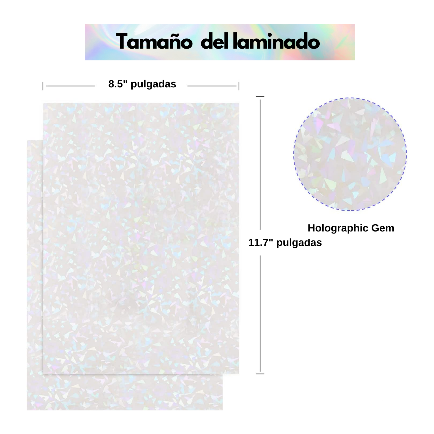 Koala | Laminado Holographic Gem | NO ES PARA IMPRIMIR