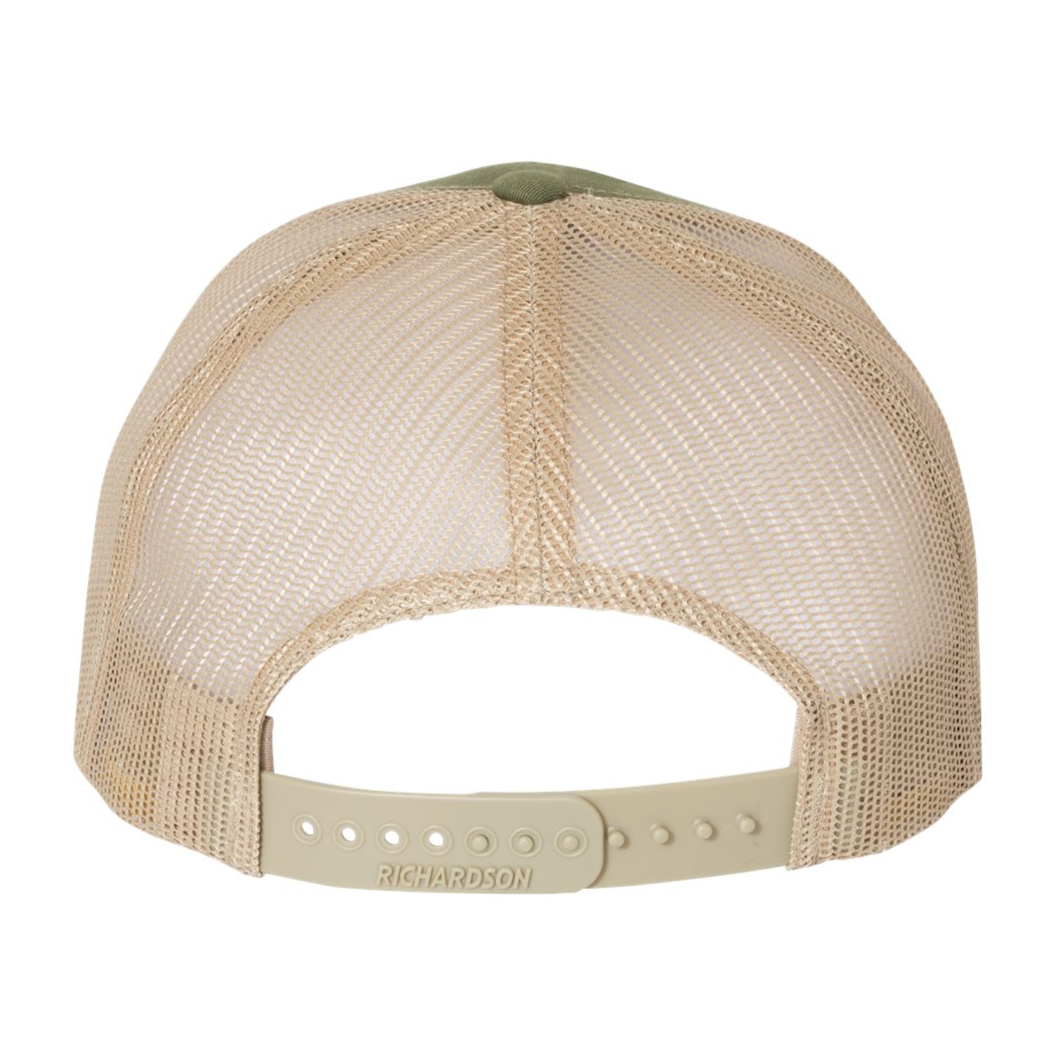 Richardson 112FP | Five Panel Trucker | Army Olive Green/ Tan