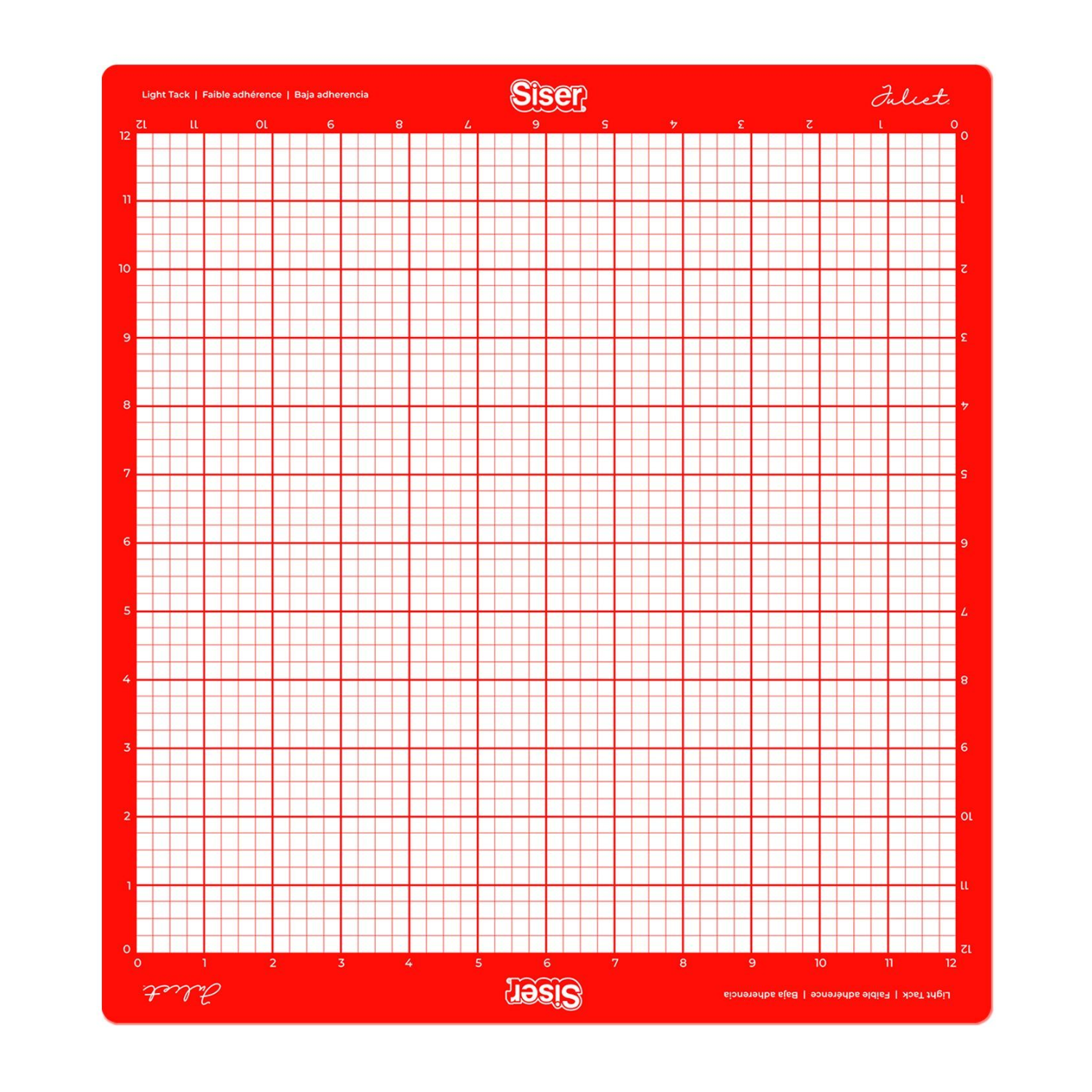 Siser Juliet™ | Tapete 12”x12” | Baja Adherencia | Light Tack