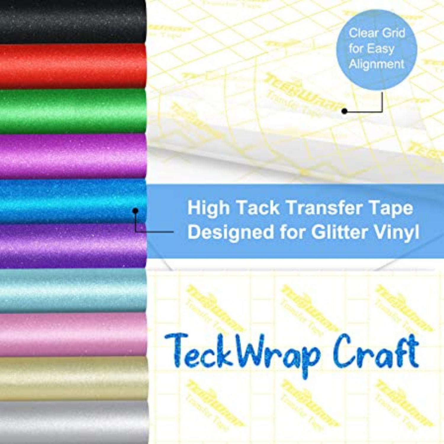 Transfer Tape | Yellow Line | High Tack 12" - Promo Viniles Panamá