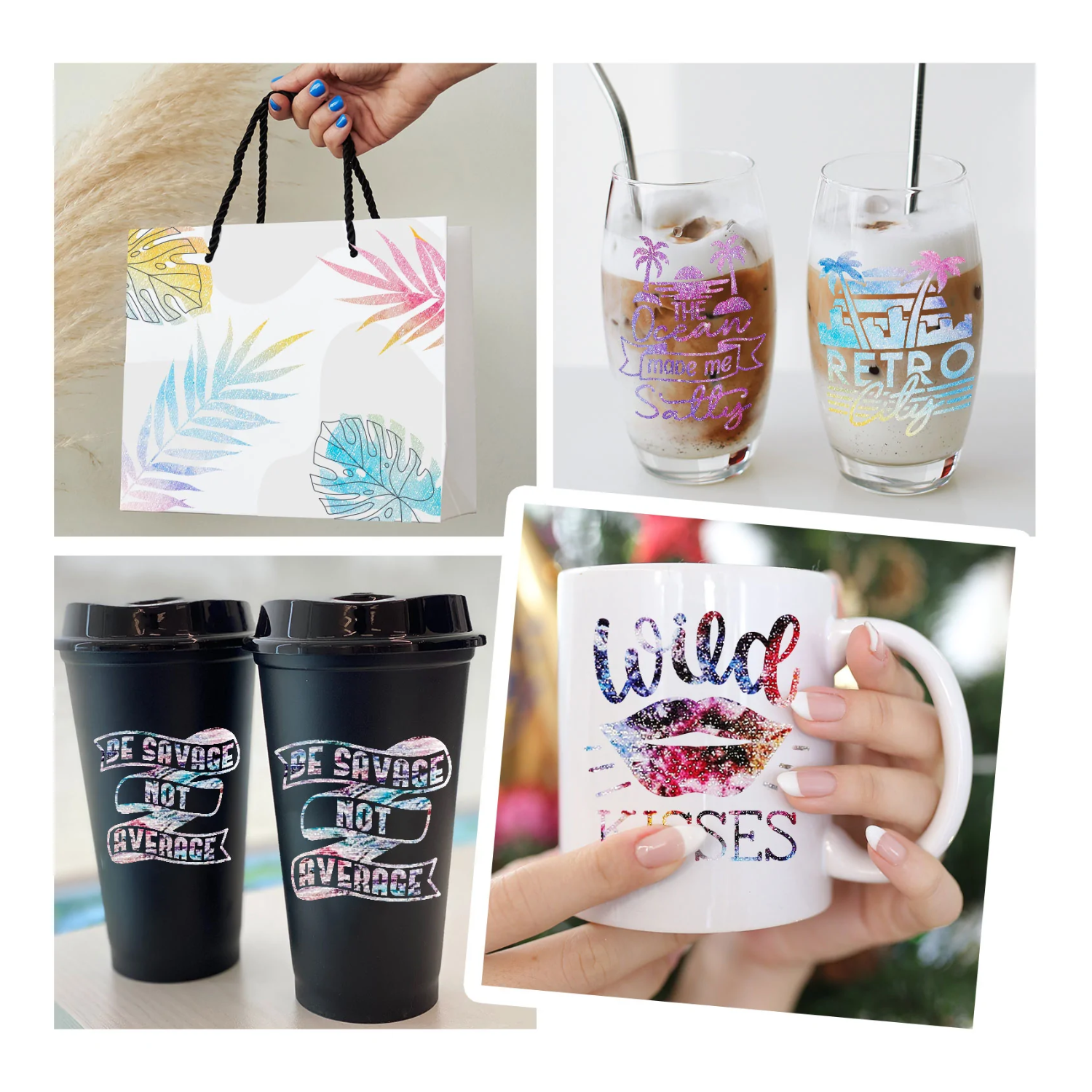 Vinil Adhesivo | Teckwrap | Holo Cloud | Ancho 12"