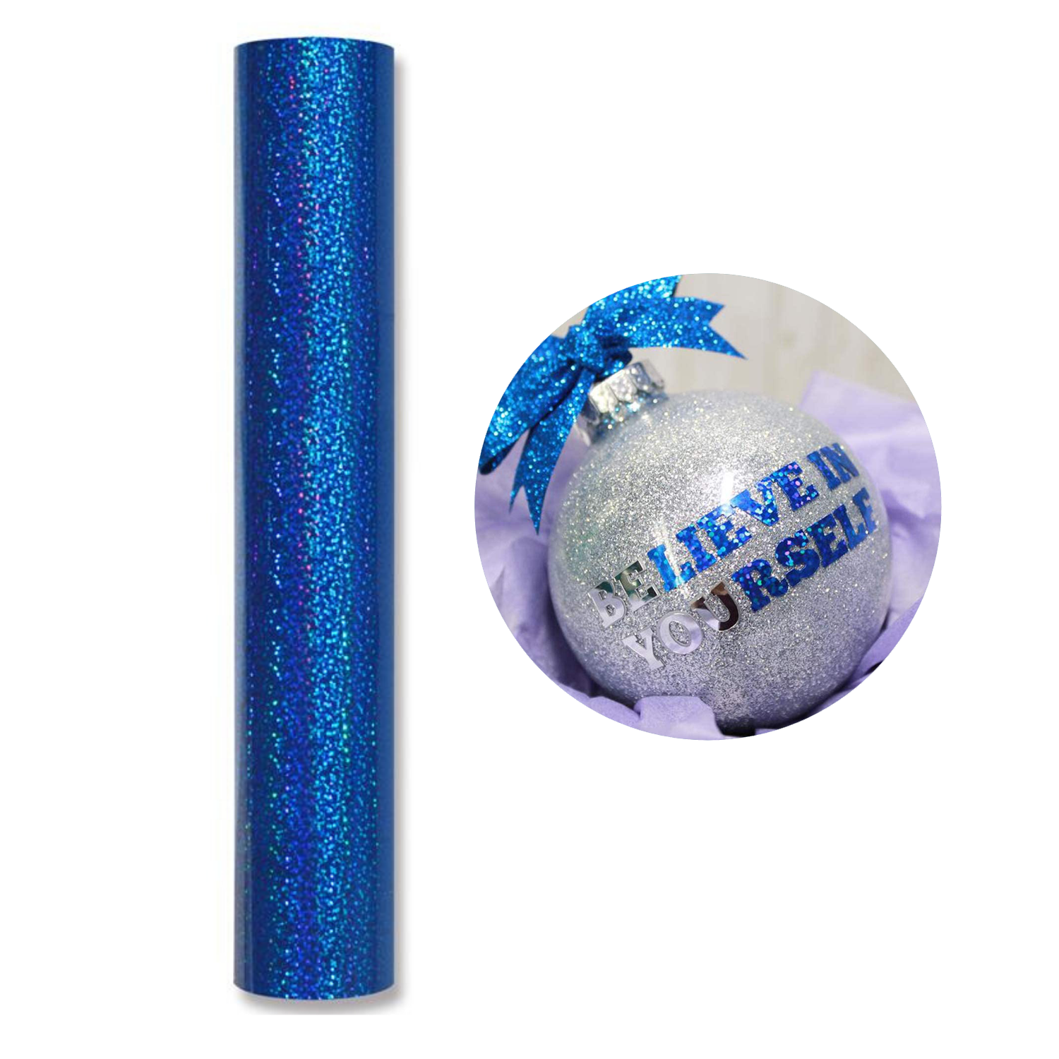 Vinil Adhesivo | Sparkle Blue | Ancho 12" - Promo Viniles Panamá