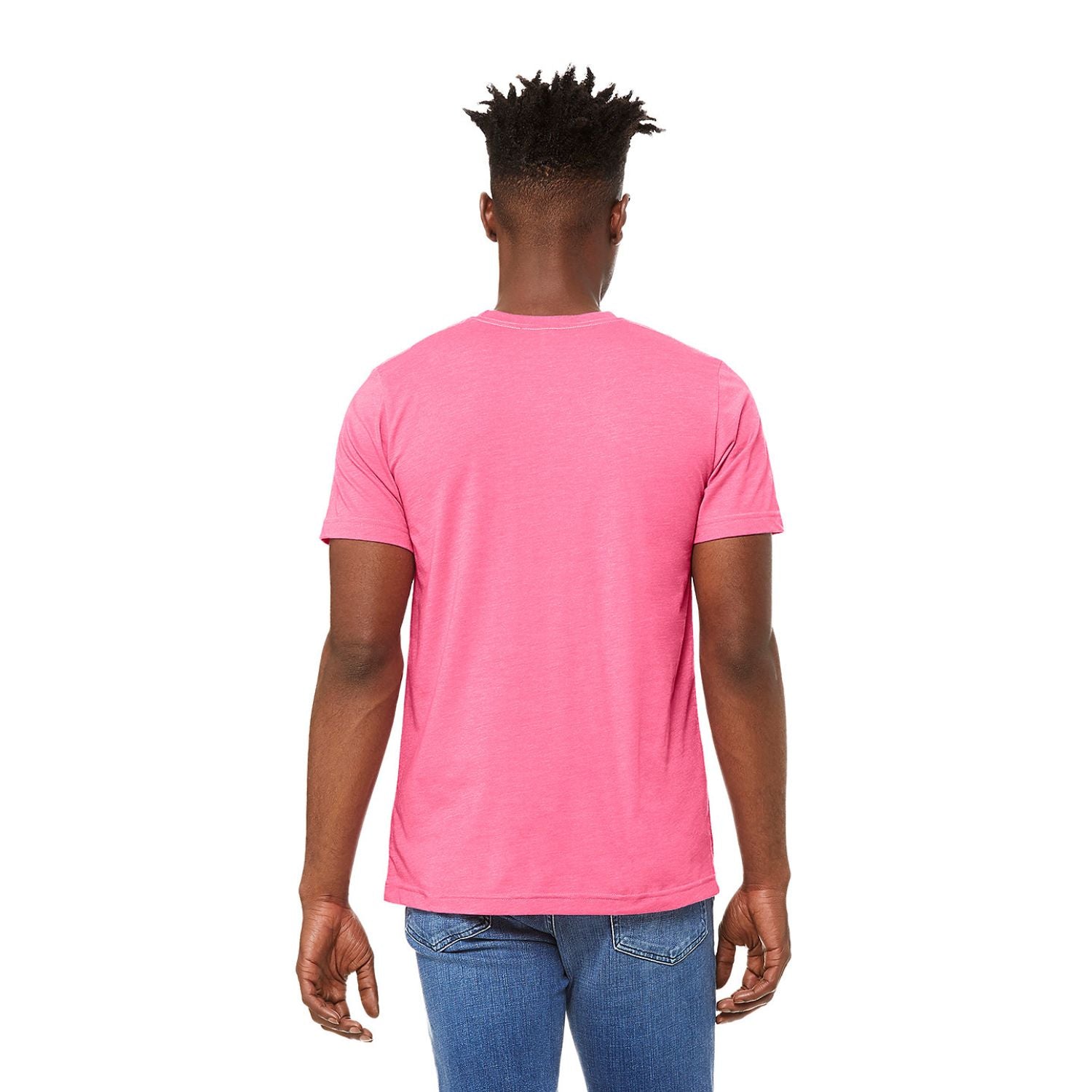 Bella Canvas 3001CVC | Heather Charity Pink | UNISEX