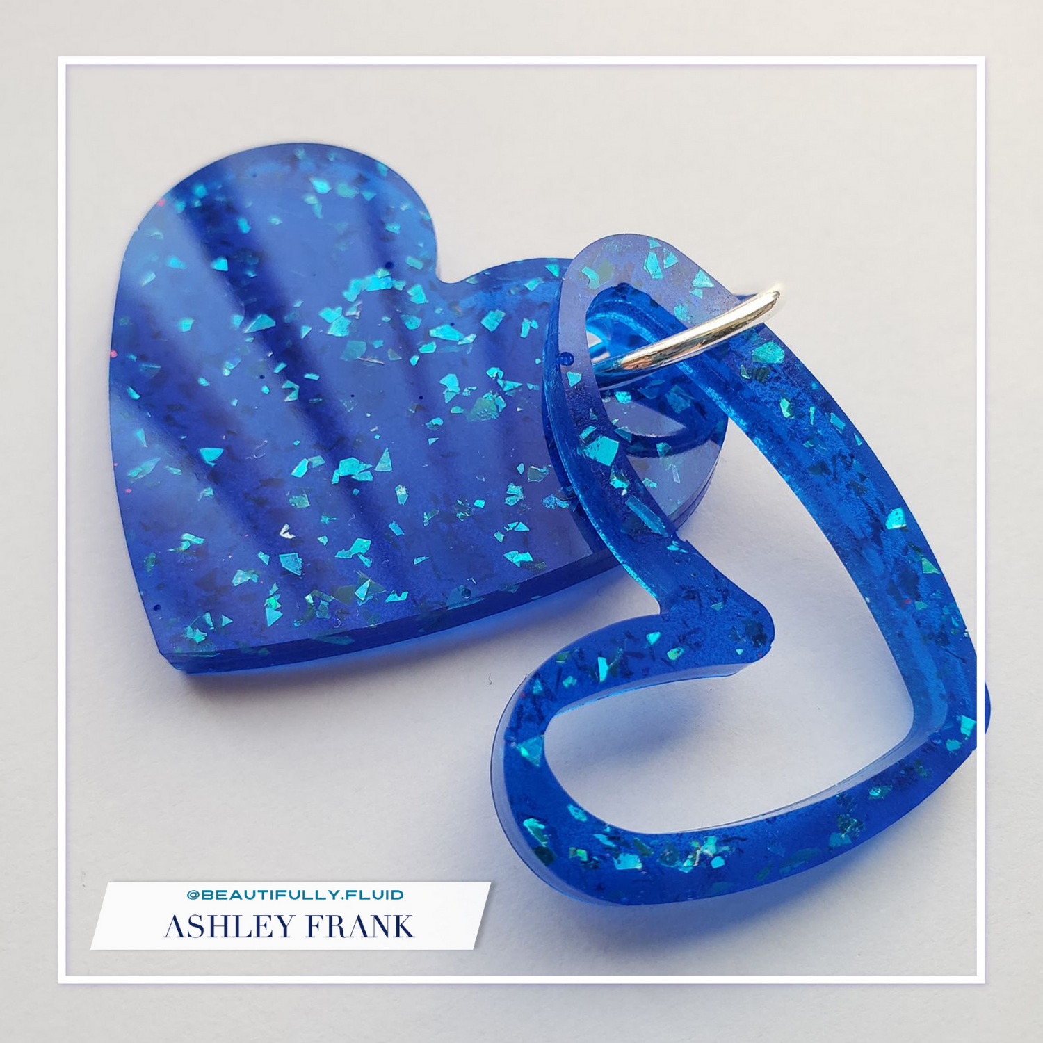 Molde para Resina | Heart Keychains | Llaveros de ❤