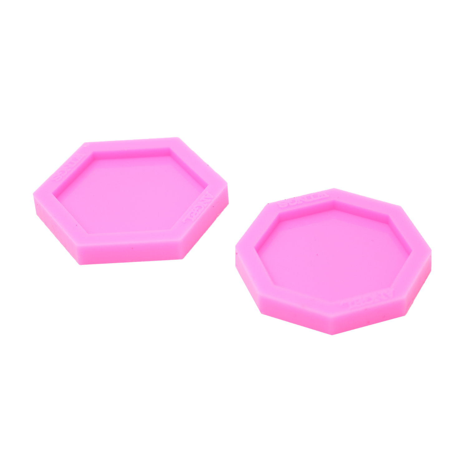 Molde para Resina | Geometric Phone Grip - Set de 2 | PopSockets