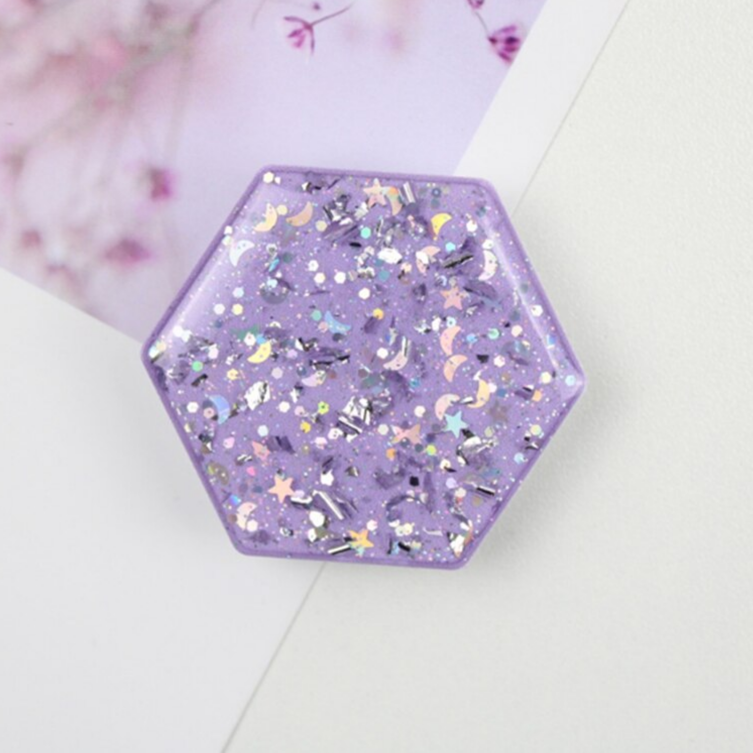 Molde para Resina | Geometric Phone Grip - Set de 2 | PopSockets