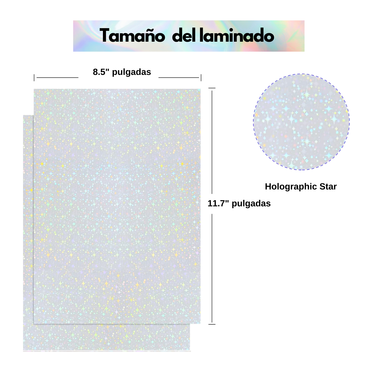 Koala | Laminado Holographic Star | NO ES PARA IMPRIMIR