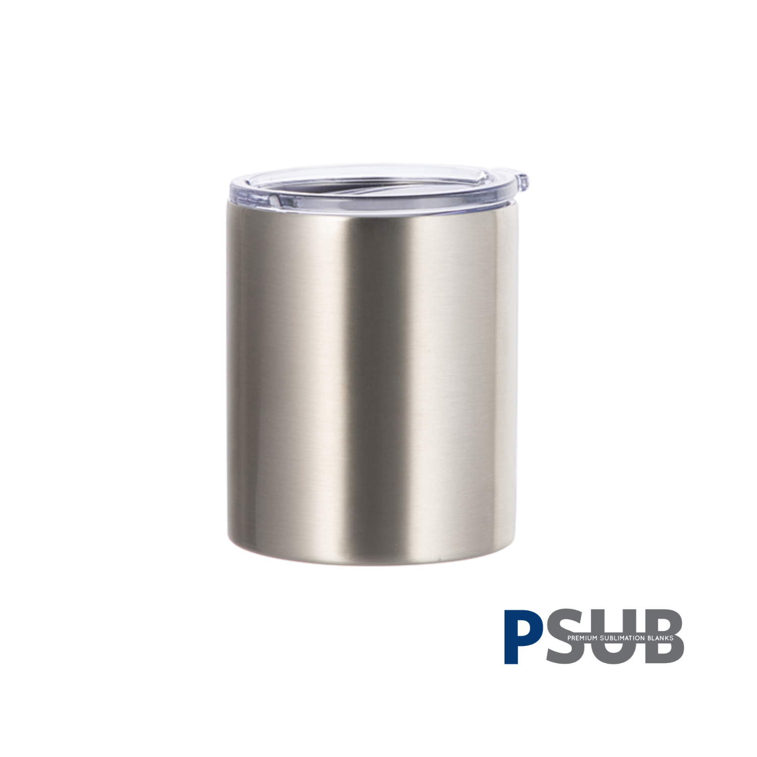 Vaso de Acero Inoxidable | Tipo Lowball | 10 oz | Plateado