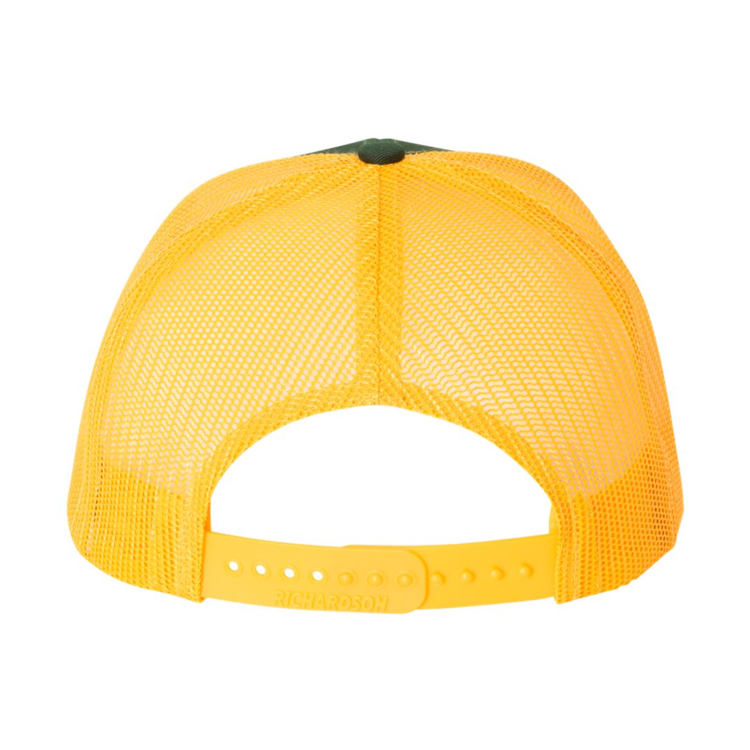 Richardson 112 | Adjustable Snapback Trucker Cap | Dark Green/ Gold