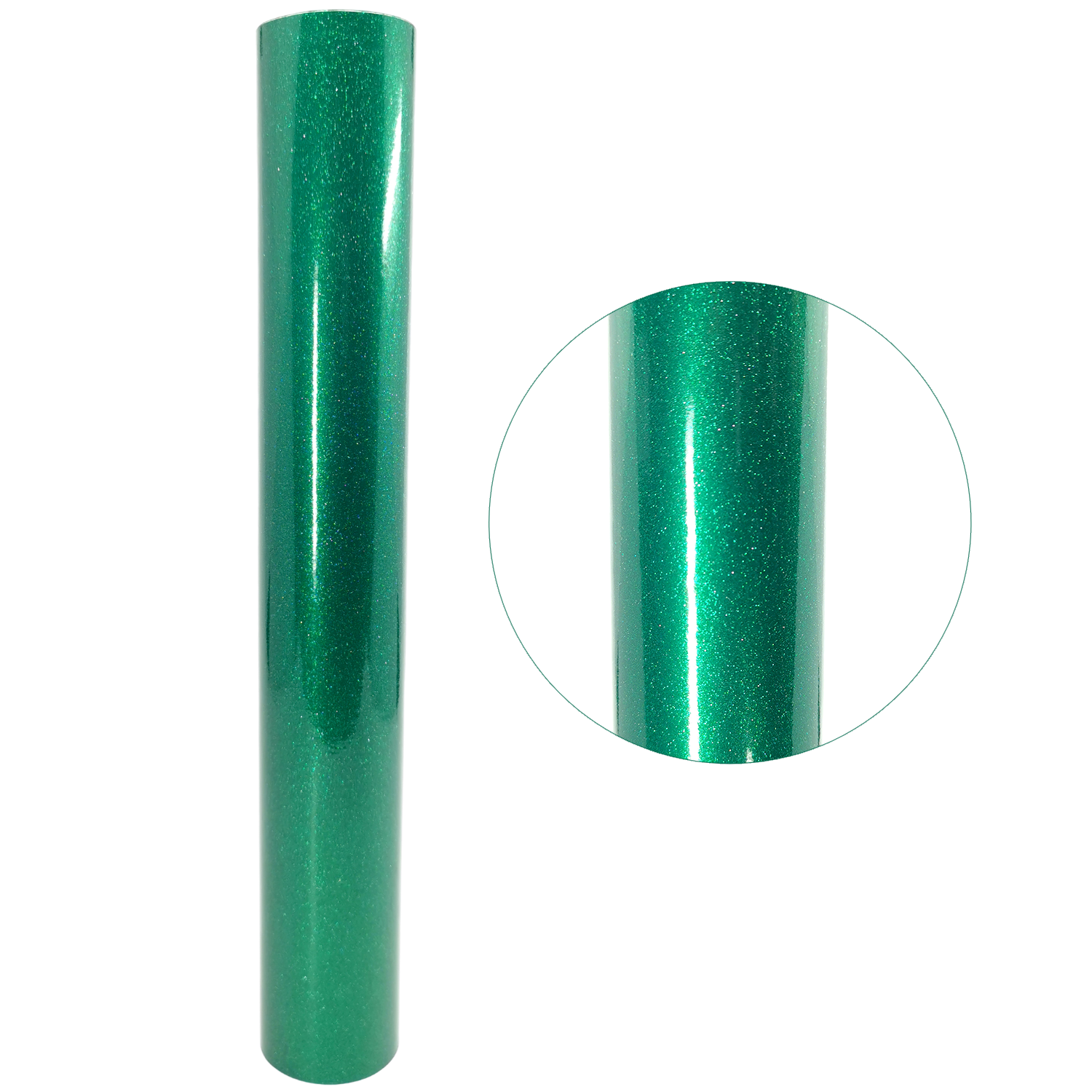 Vinil Adhesivo | Glitter Green | 12"x12" - Promo Viniles Panamá