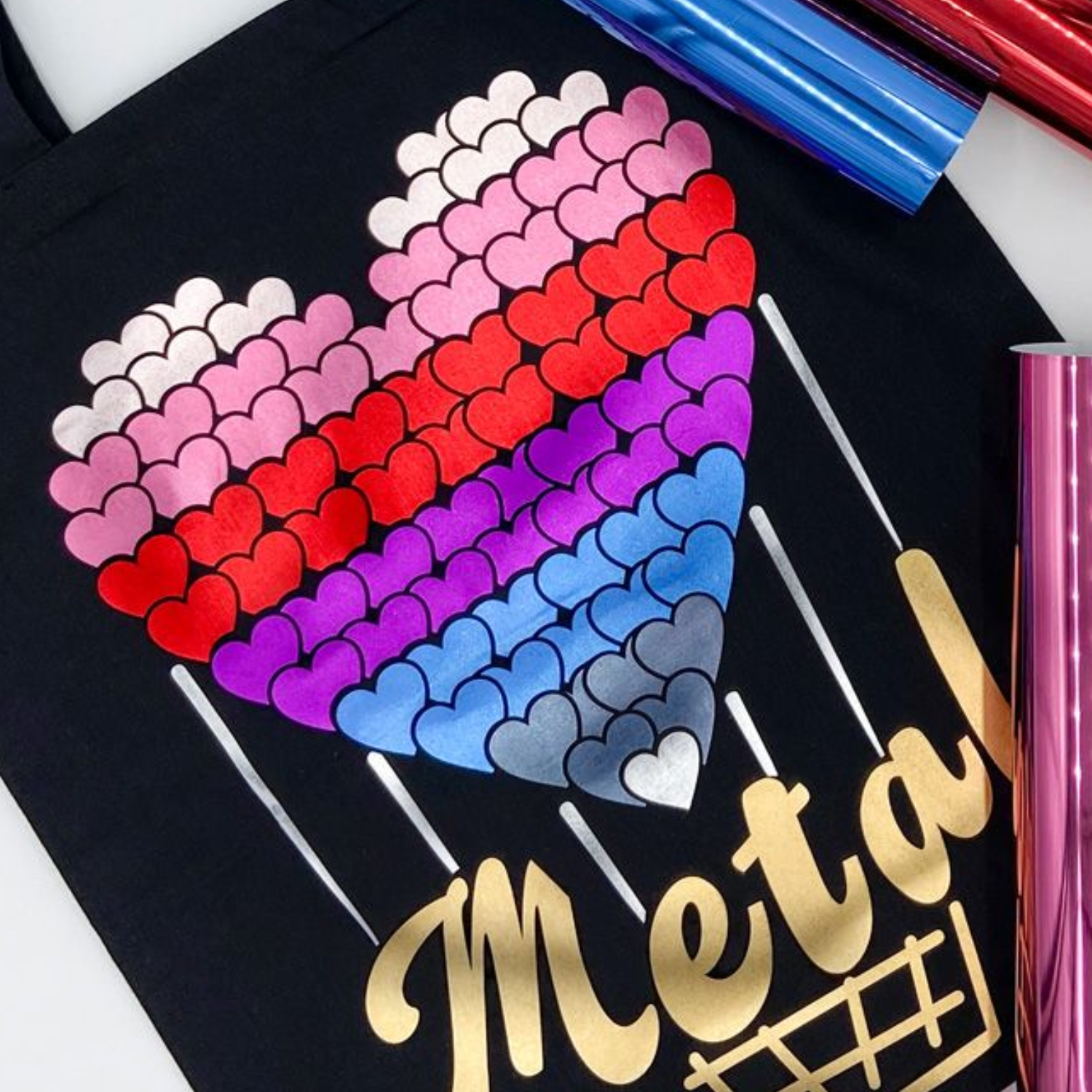 Siser Metal® Vinil Textil Térmico | Rojo | Red | Ancho 12"