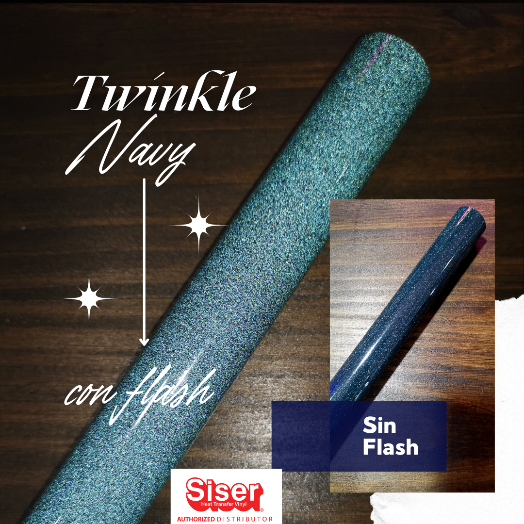 Siser Twinkle™ Vinil Textil Térmico | Navy 12"