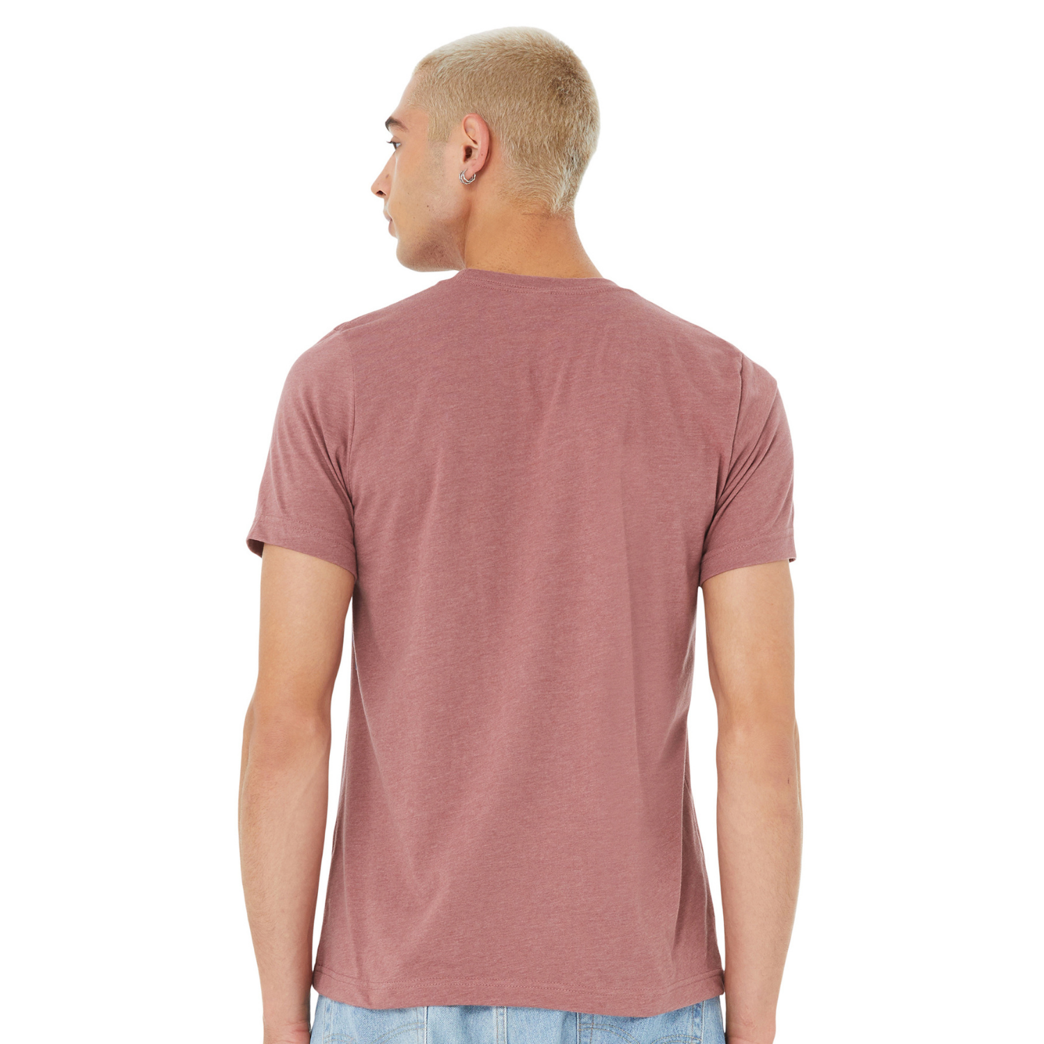 Bella Canvas 3001CVC | Heather Mauve | UNISEX