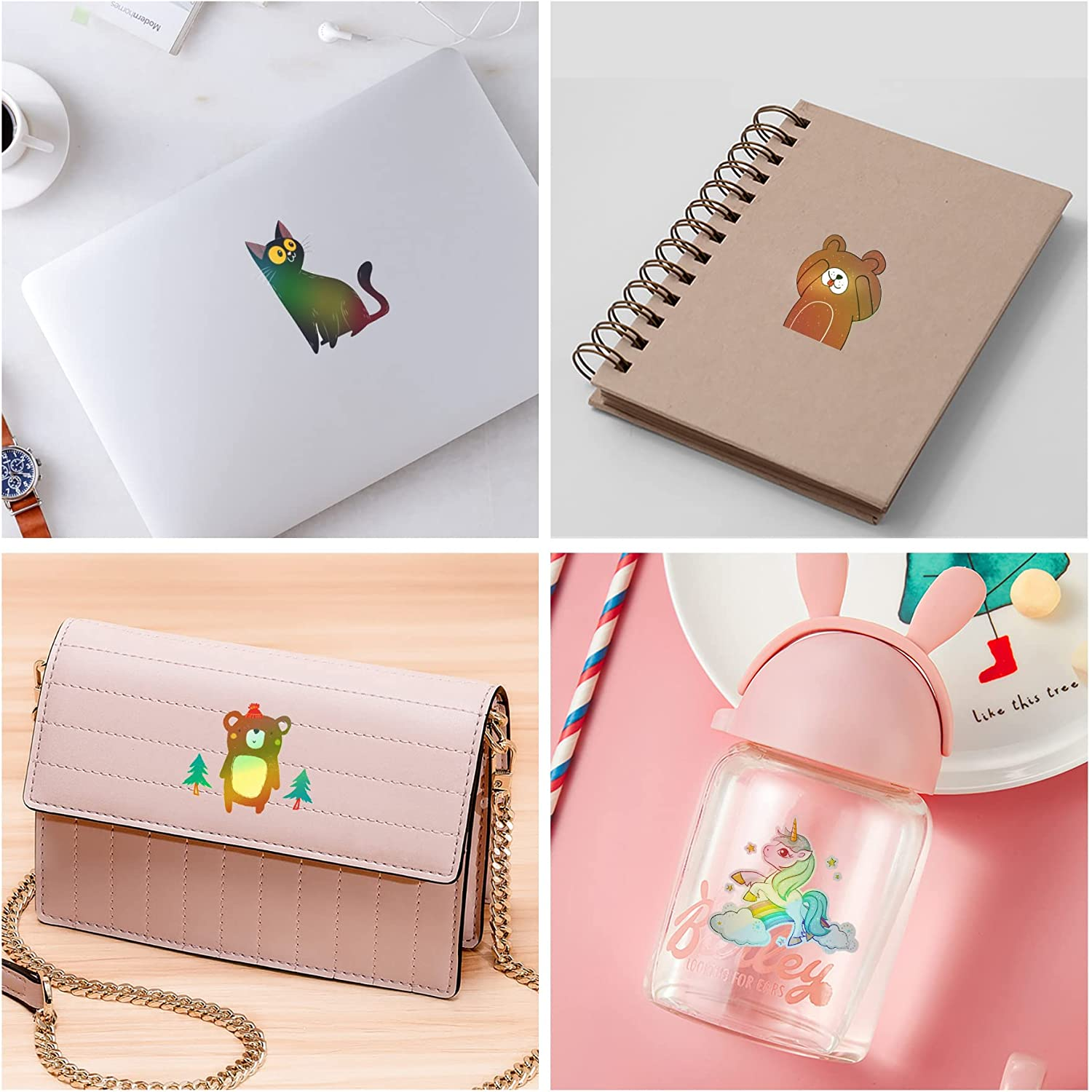 Koala | Laminado Holographic Rainbow | NO ES PARA IMPRIMIR