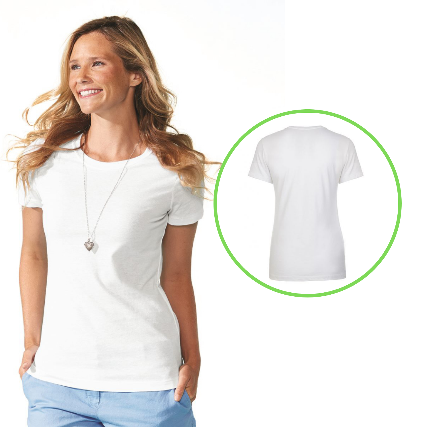 Next Level 1510 Ideal T | Cuello Redondo | Blanco