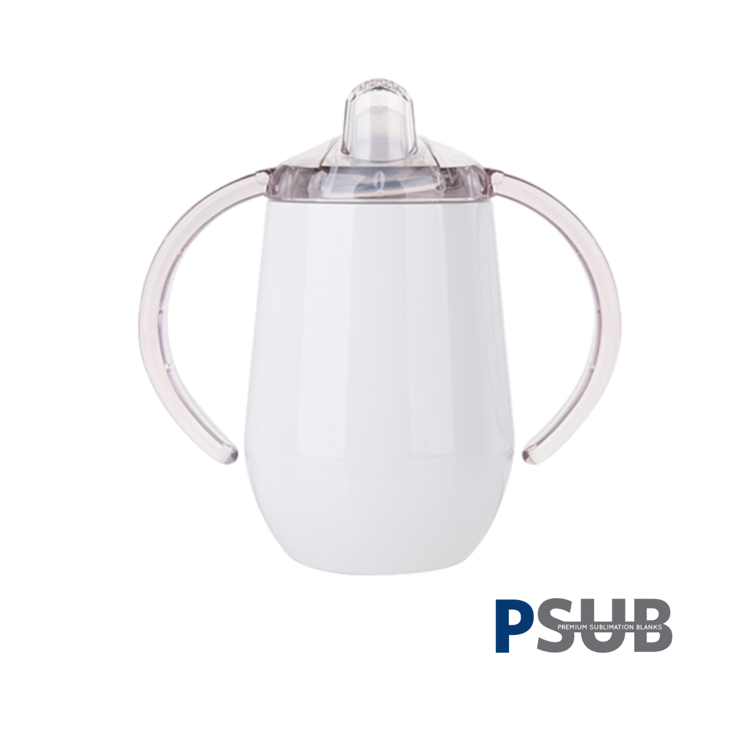 Vaso de Acero Inoxidable | Antiderrame para niños | 10 oz | Blanco