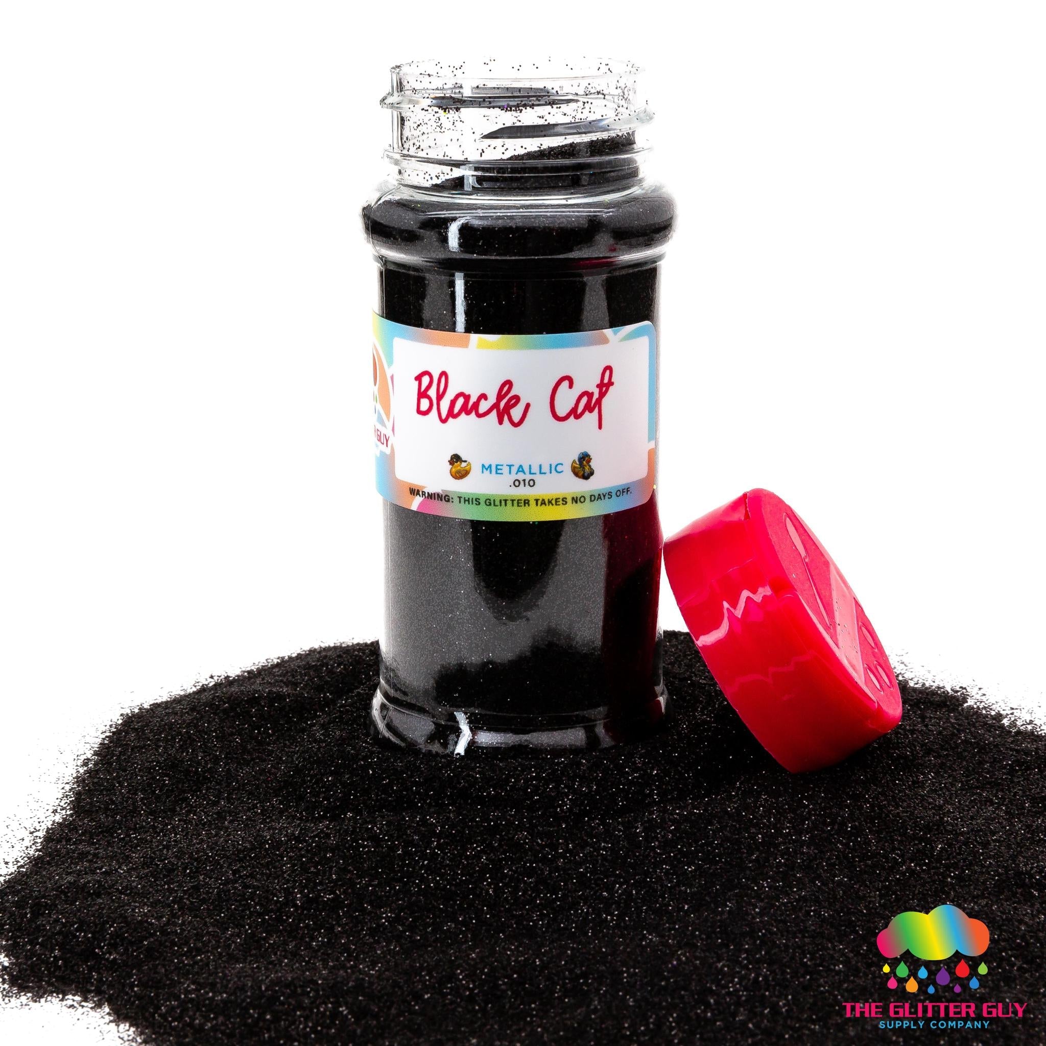 The Glitter Guy | Black Cat | Escarcha .010 Fina