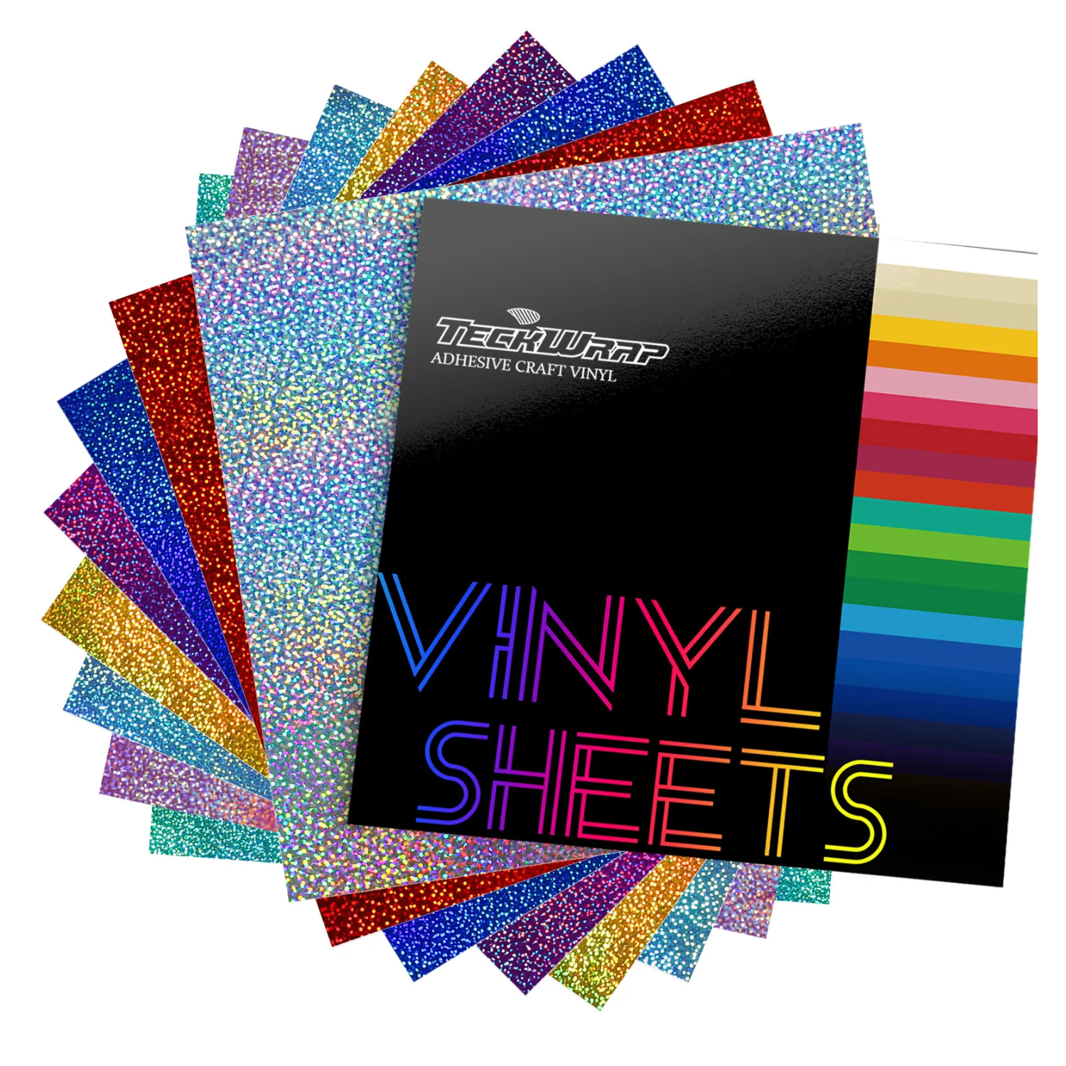 Bundle Pack | Vinil Adhesivo Permanente | Sparkles | 8 pies