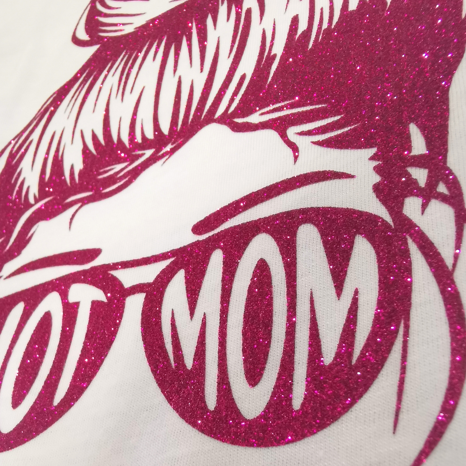 Siser Glitter® Vinil Textil Térmico | Rosado | Hot Pink 11.8"