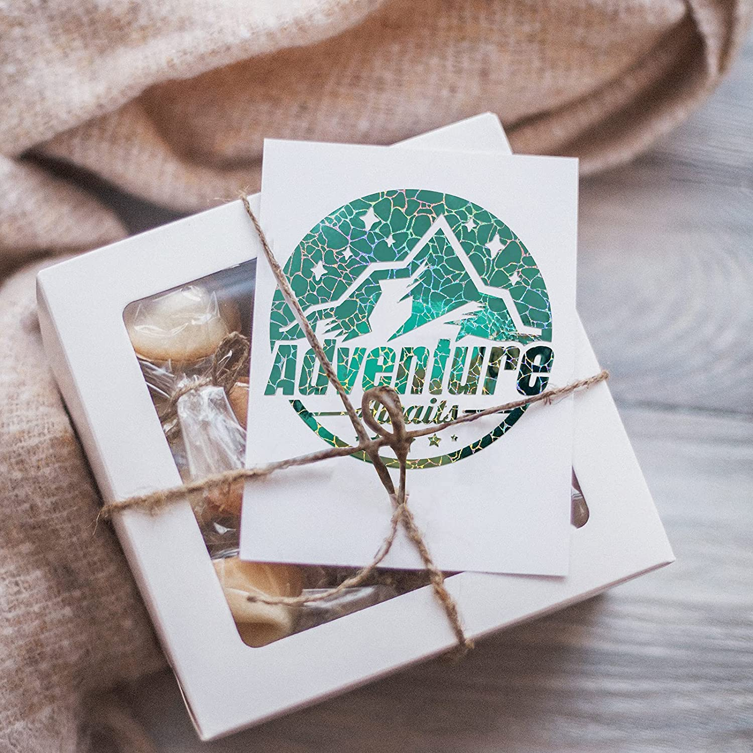 Vinil Adhesivo | Permanente |  Cracked Teal | Ancho 12"