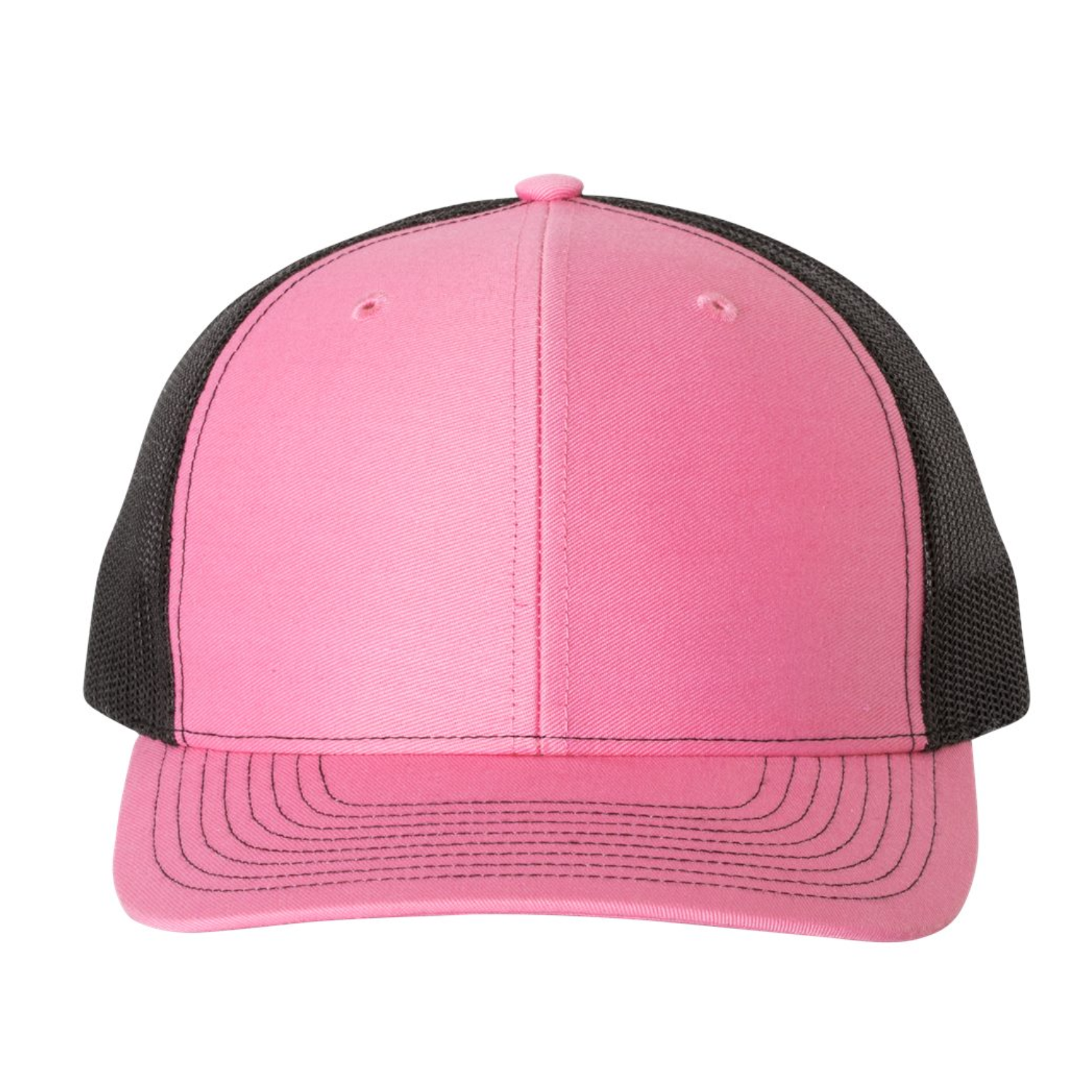 Richardson 112 | Adjustable Snapback Trucker Cap | Hot Pink/ Black