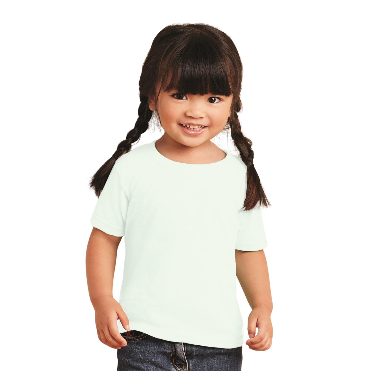 Gildan Kids Heavy Cotton | Cuello Redondo | Blanco