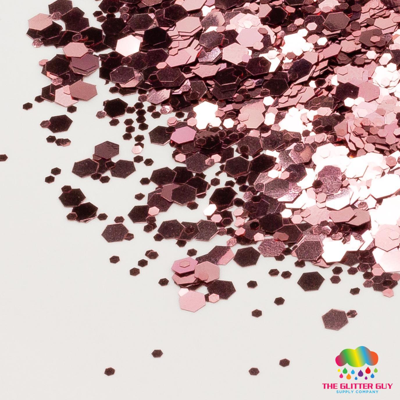 The Glitter Guy | Chunky Rose Gold | Escarcha - Promo Viniles Panamá